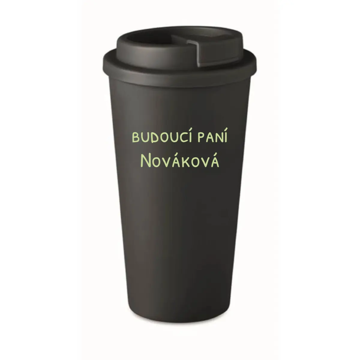 Personalizovaný cestovní termohrnek - budoucí paní