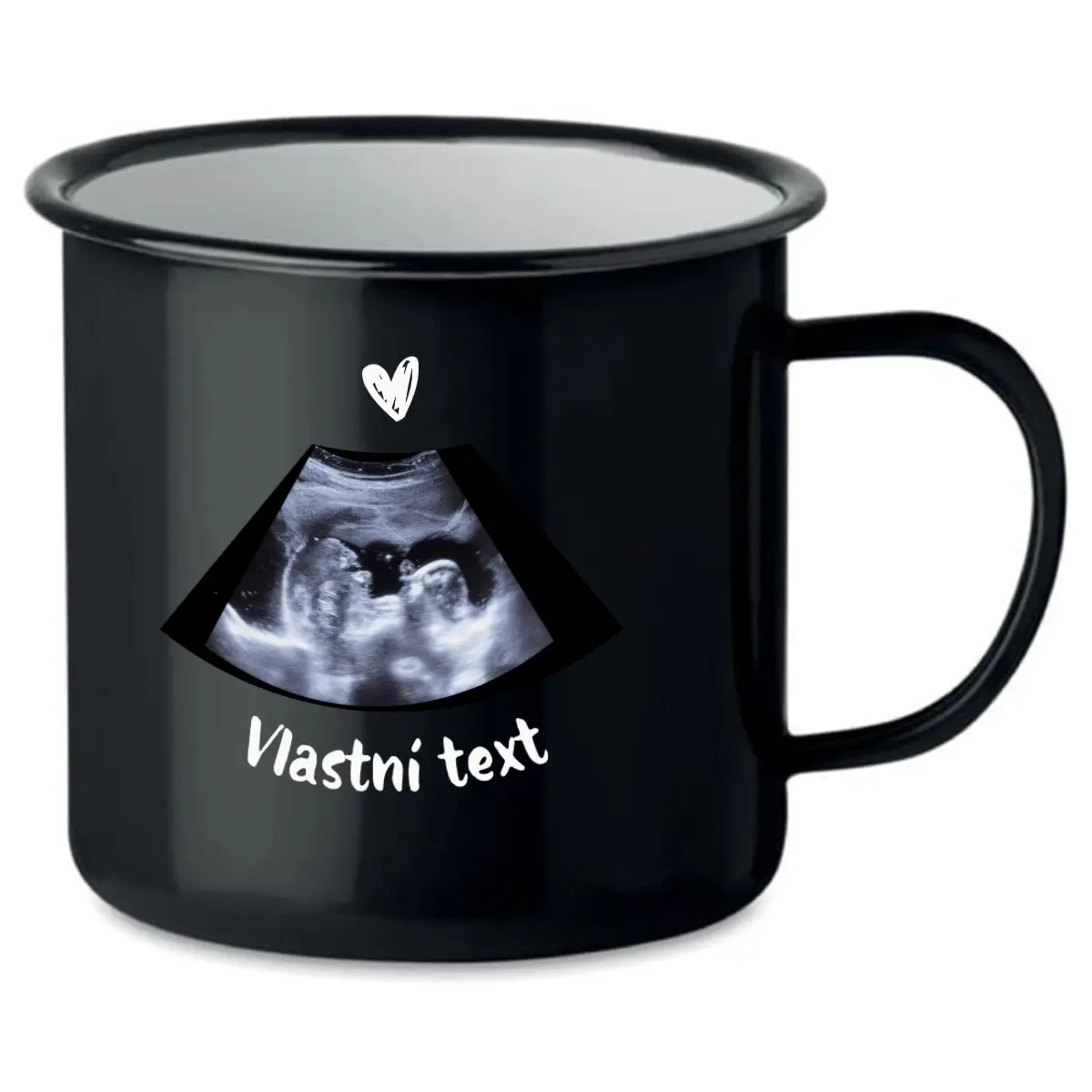 Personalizovaný retro plecháček s ultrazvukem