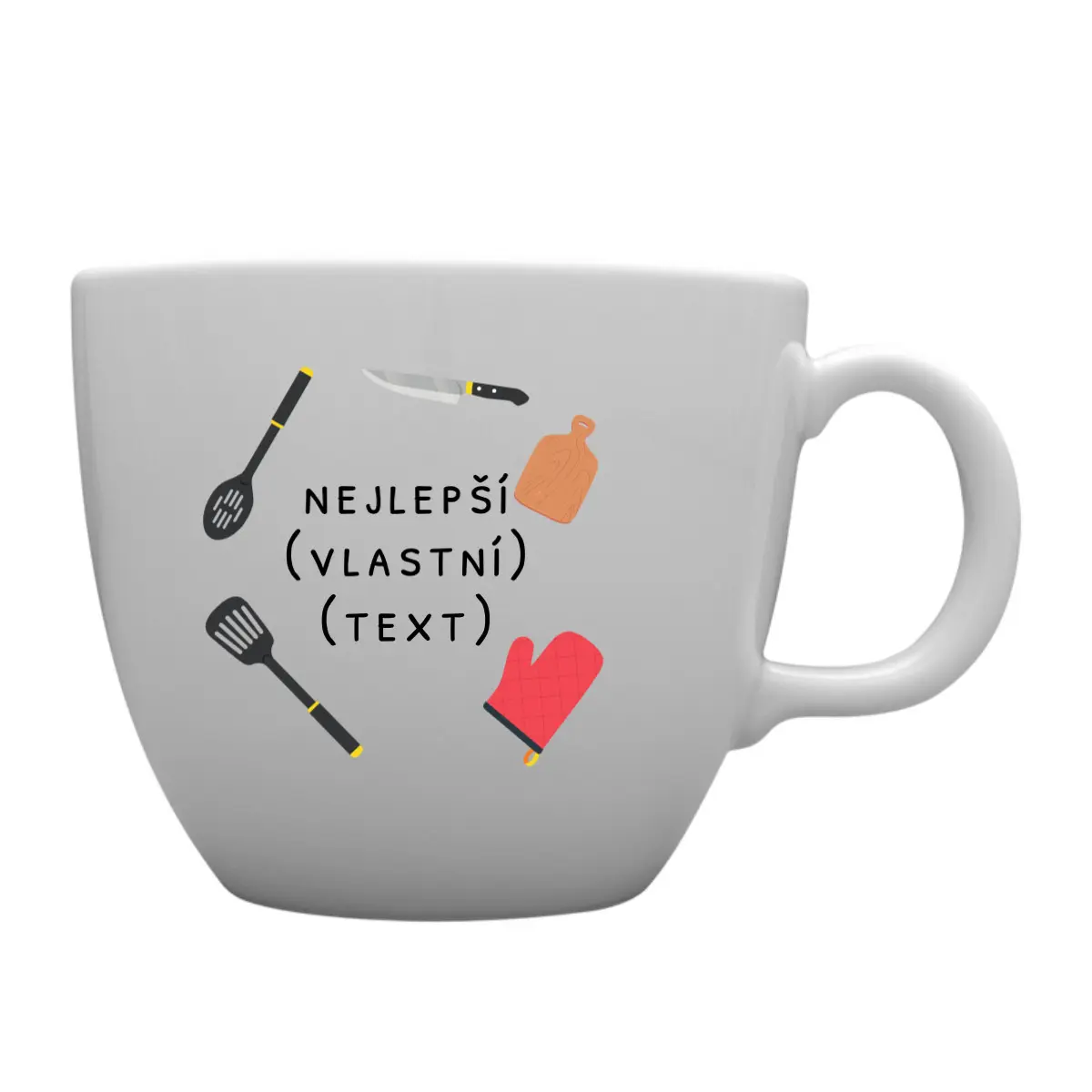 Personalizovaný MEGA XXL keramický hrnek 1 000 ml - nejlepší v oboru