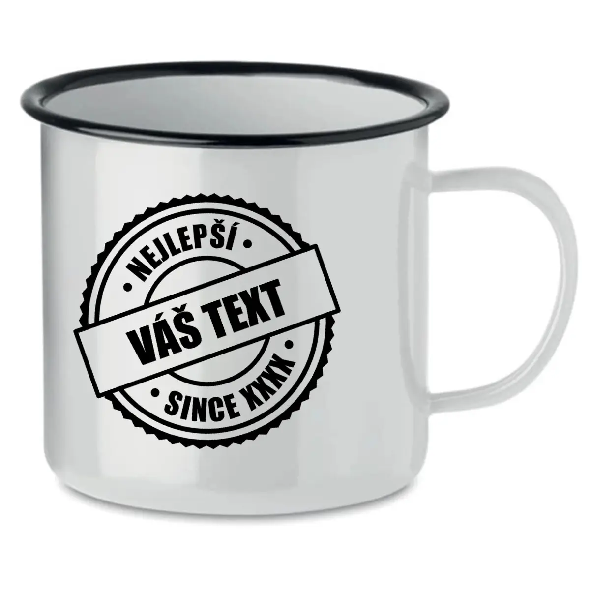 Personalizovaný retro plecháček - nejlepší xx SINCE xx