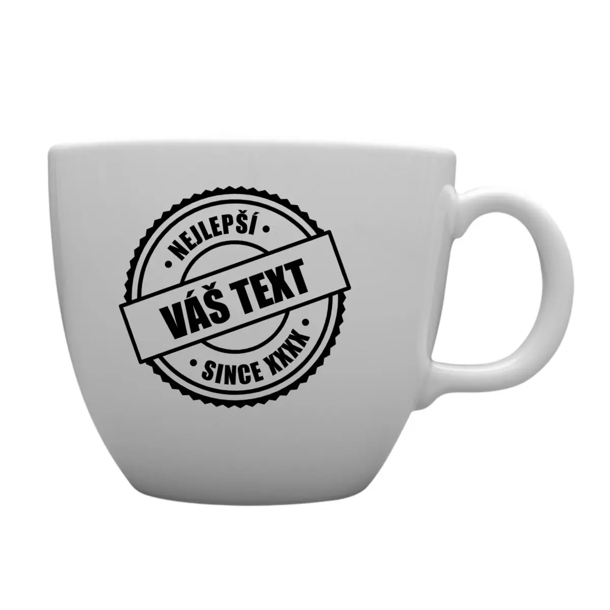 Personalizovaný MEGA XXL keramický hrnek 1 000 ml - nejlepší xx SINCE xx