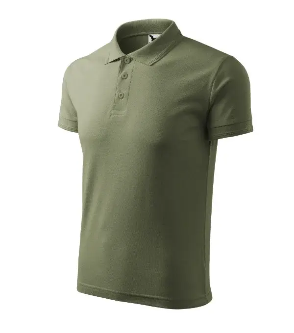 Pique Polo polokošile pánská khaki 2XL
