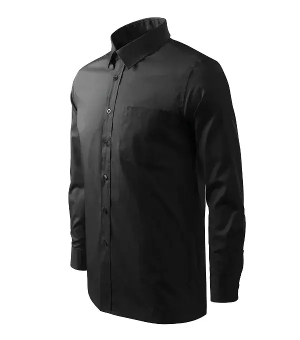 Style LS košile pánská černá XL