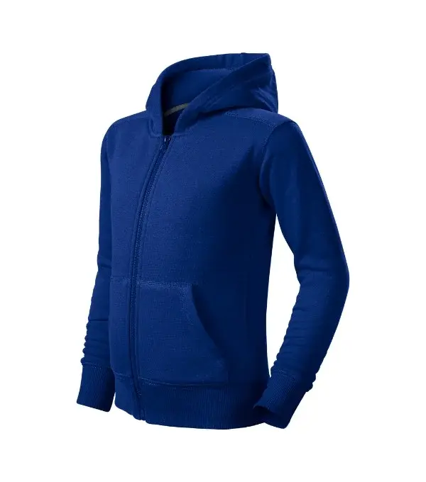 Trendy Zipper mikina dětská královská modrá 134 cm/8 let
