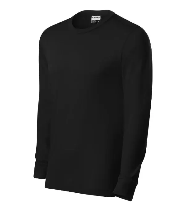 Resist LS triko unisex černá 01 (brand label)
