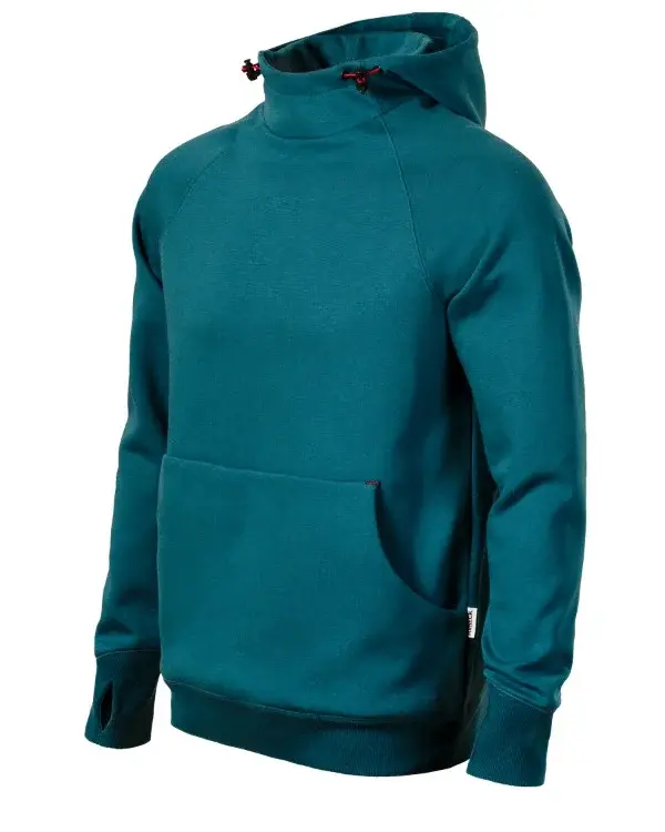 Vertex Hoodie mikina pánská petrolejová 3XL
