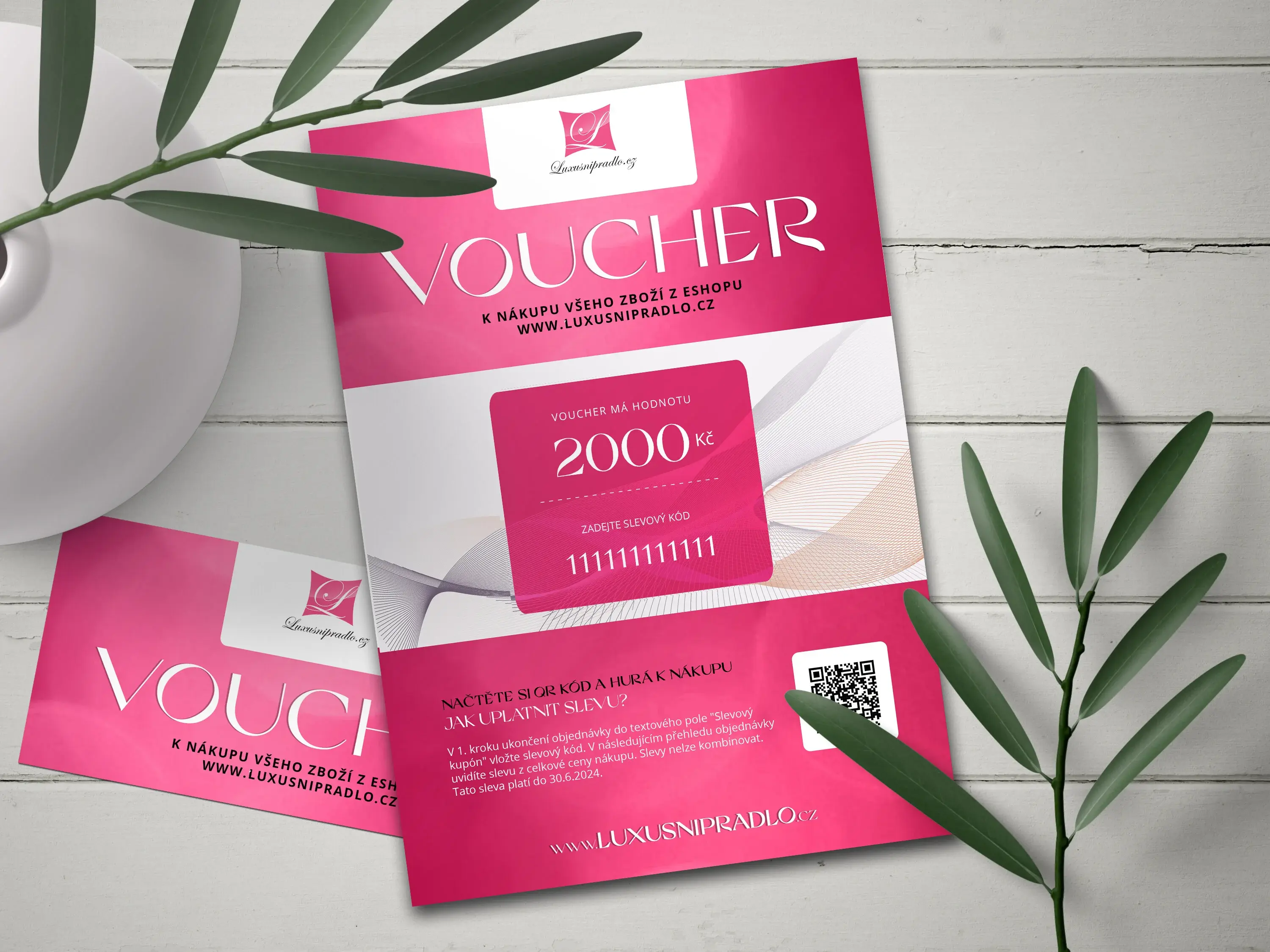 Elektronický dárkový voucher 2000 Kč