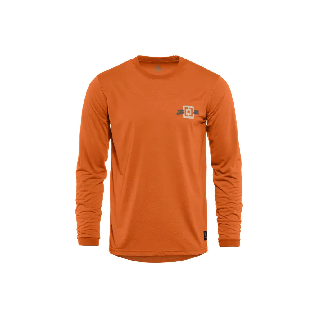 Horsefeathers Fury Ls Bike dres XL oranžová