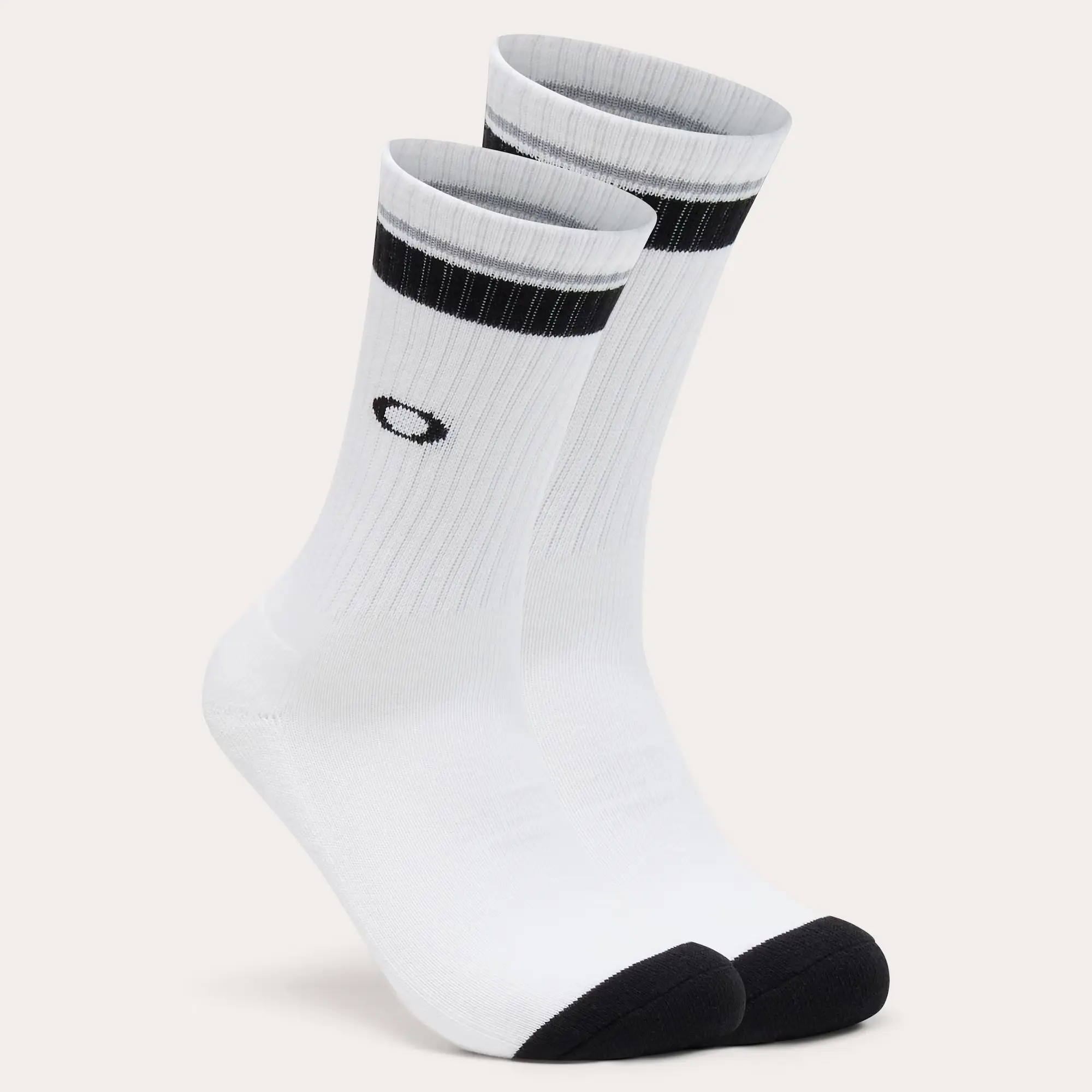 Oakley Essential socks (3pcs) L bílá/černá