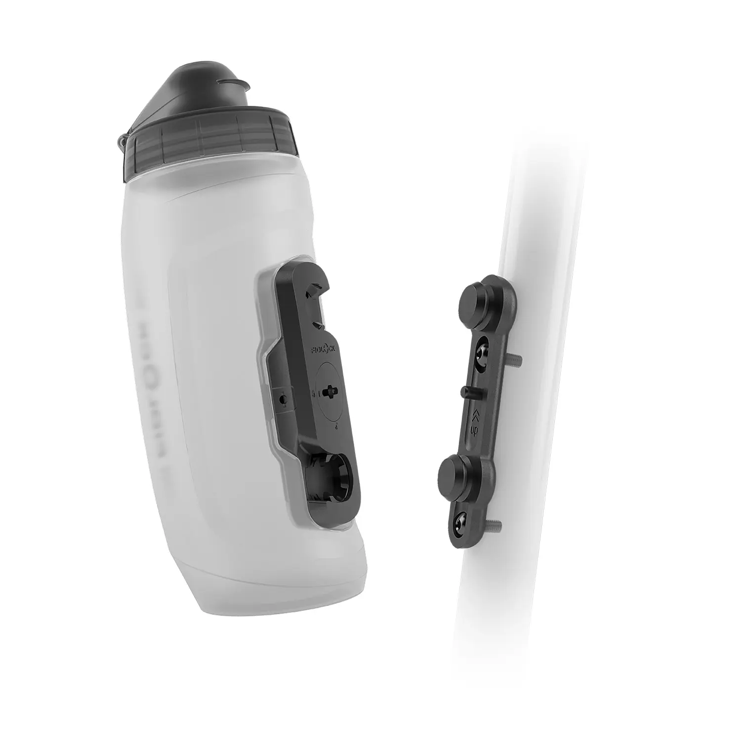 Set láhve s držákem Fidlock BOTTLE TWIST Clear 590ml