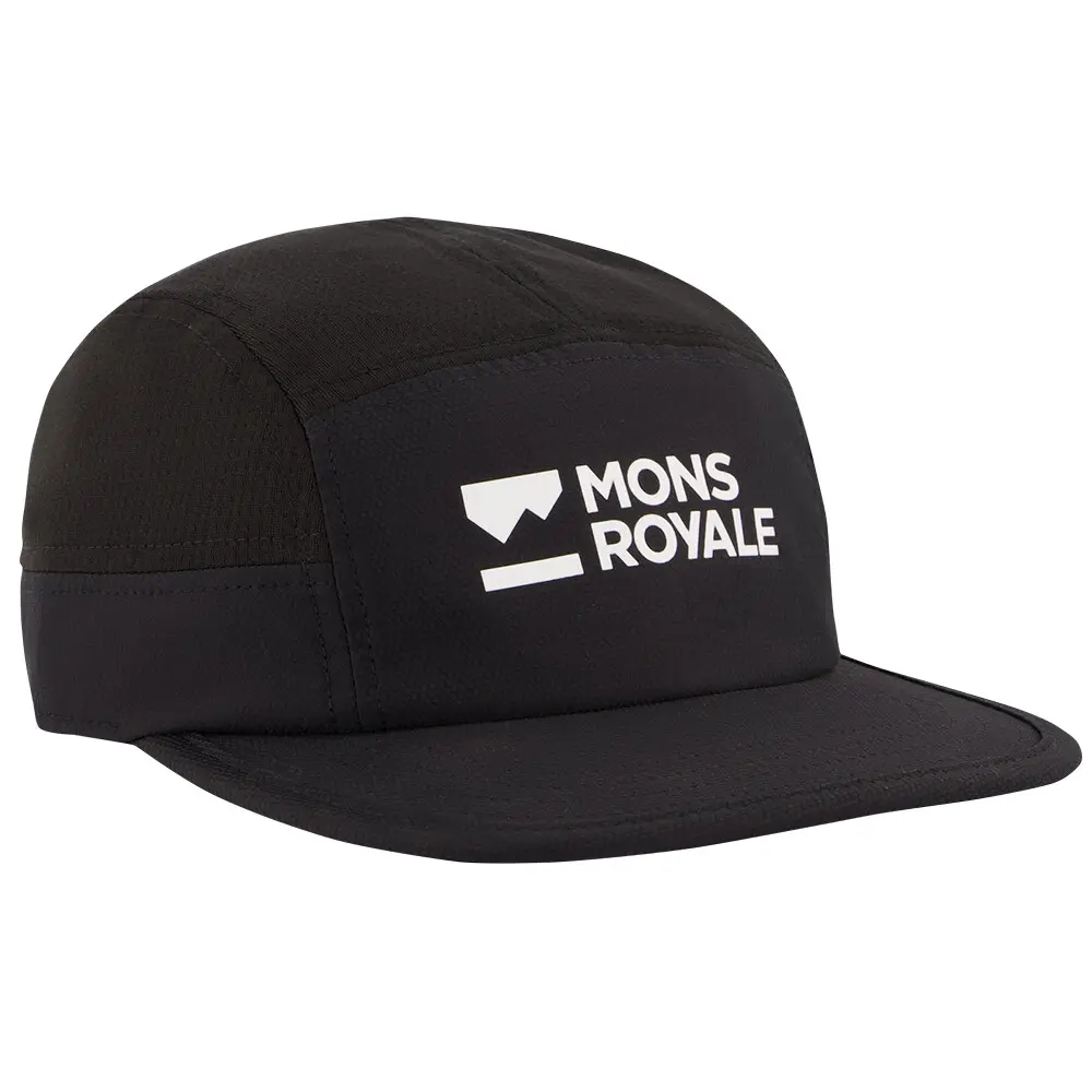Mons Royale Velocity Trail Cap UNI černá