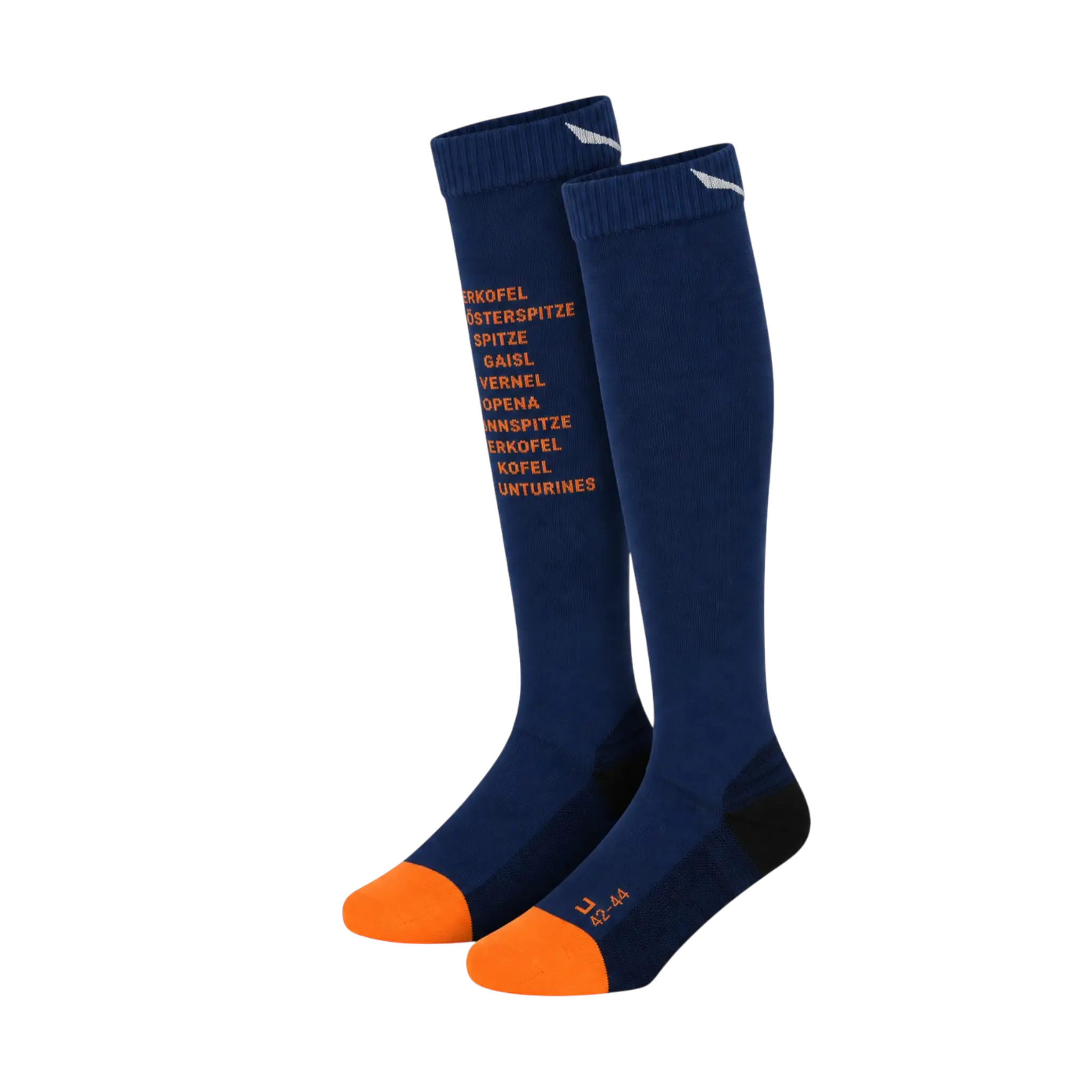 Salewa Ortles Dolomites Merino Socks M 39-41 modrá/oranžová