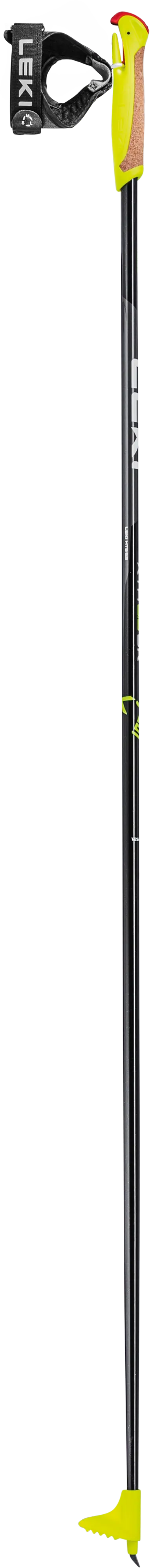 Dětské běžkařské hole Leki XTA 5.5 Jr. - black/white/neon yellow 105