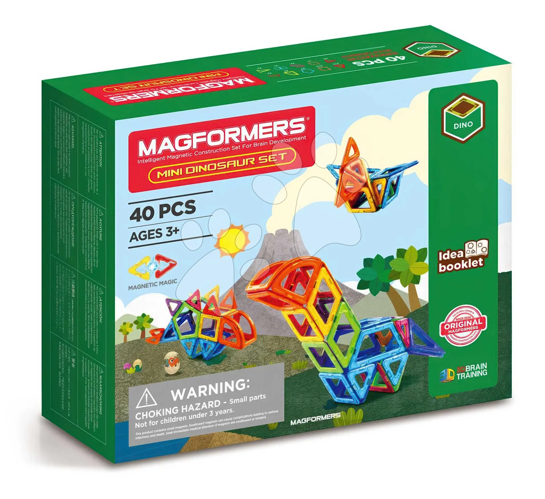Magformers - Mini Dinosauři, 40 dílků