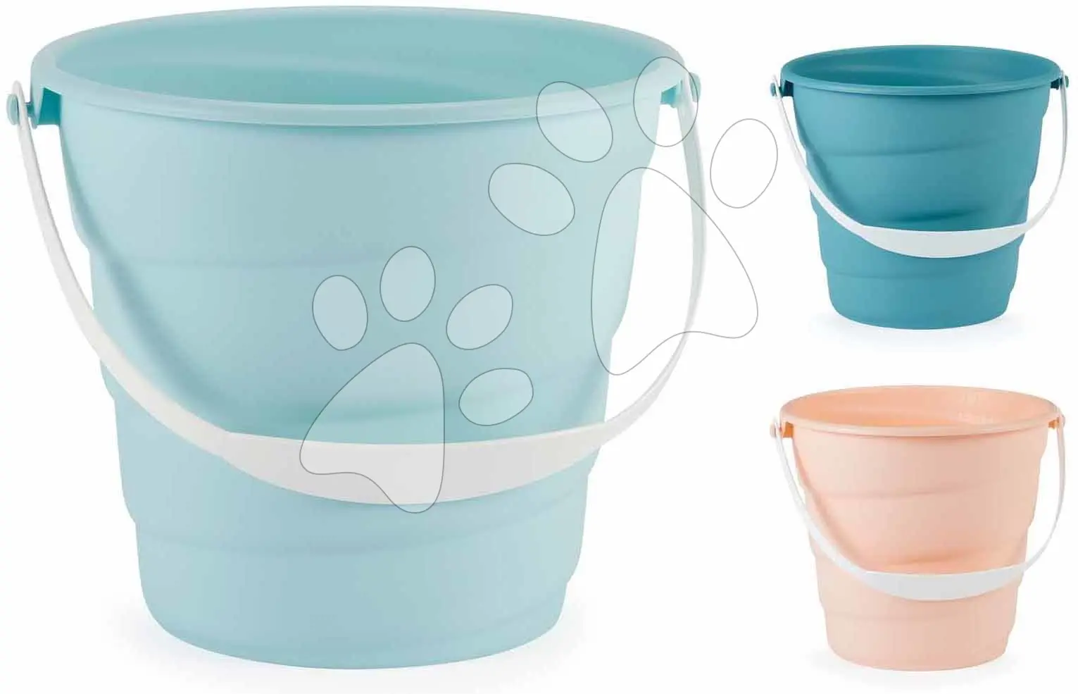 Kbelík do písku Beach Écoiffier 3 druhy s výškou 17 cm od 18 měsíců