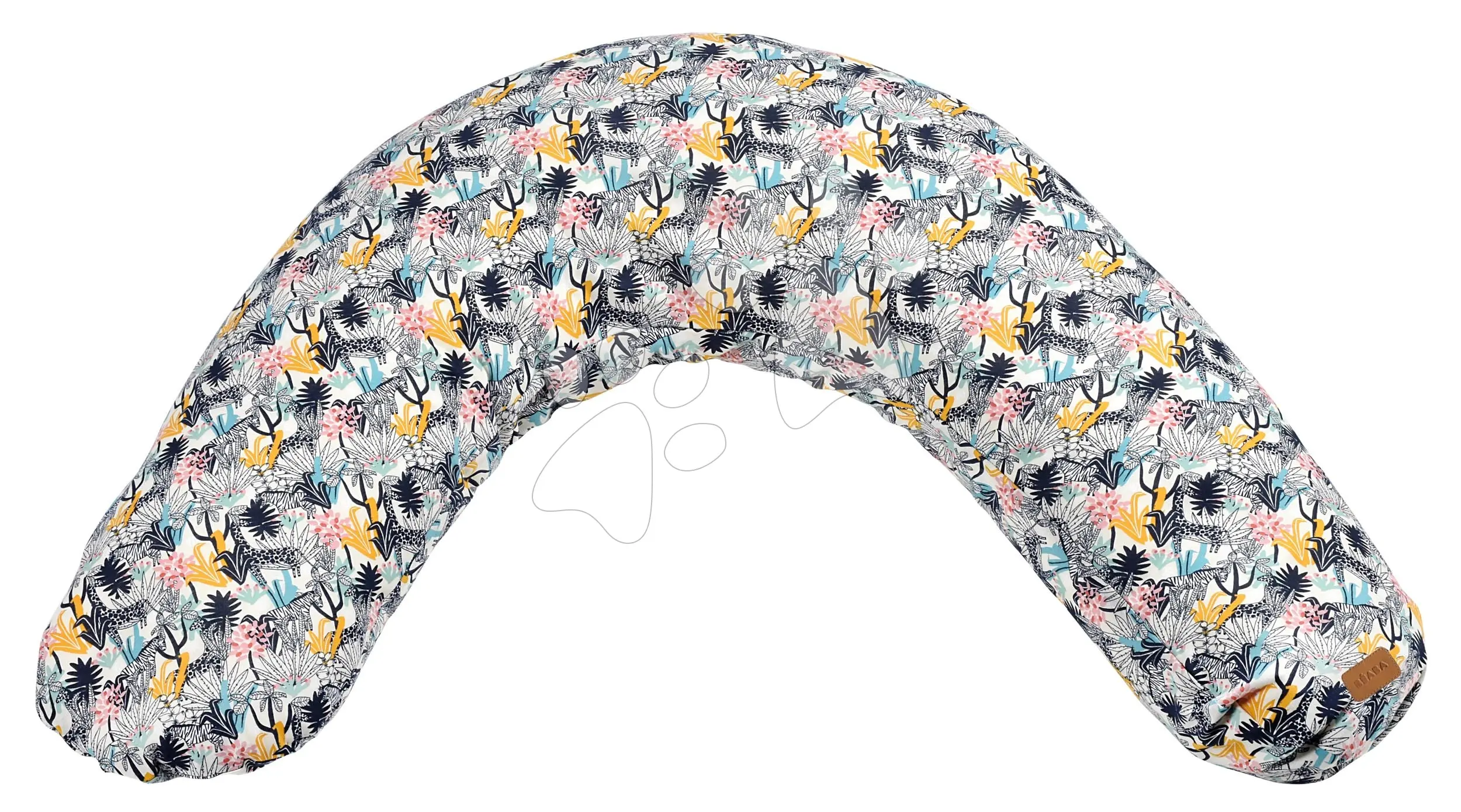 Dojicí polštář Red Castle BIG Flopsy™ Print Jersey Jungle s potiskem