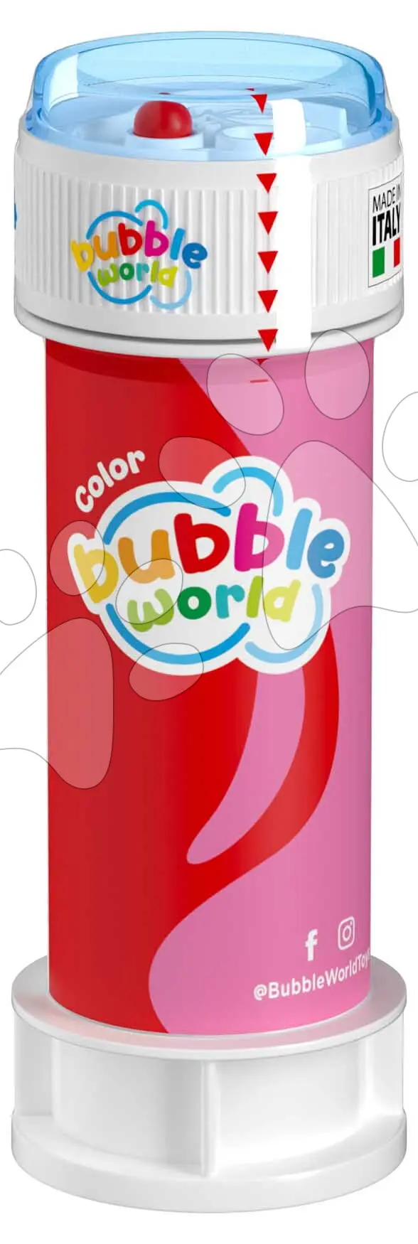 Bublifuk Color Bubble World Dulcop hypoalergenní bez niklu a parabenů
