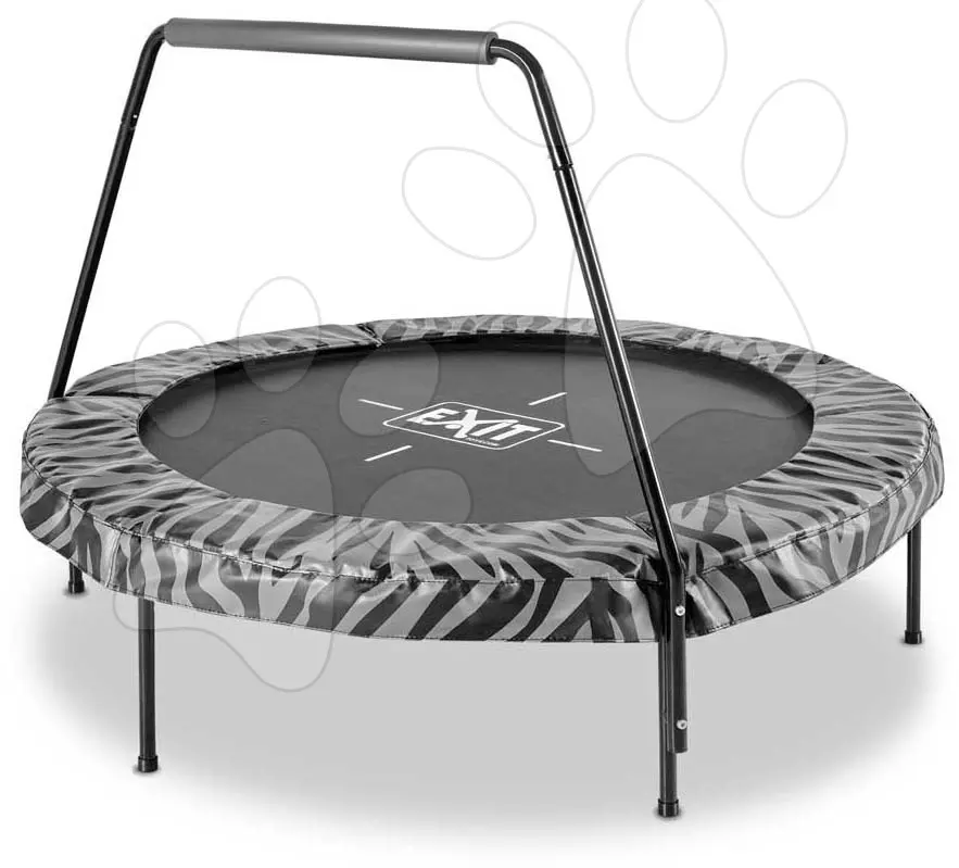 Trampolína s rukojetí pro držení Tiggy Junior Exit Toys průměr 140 cm černá