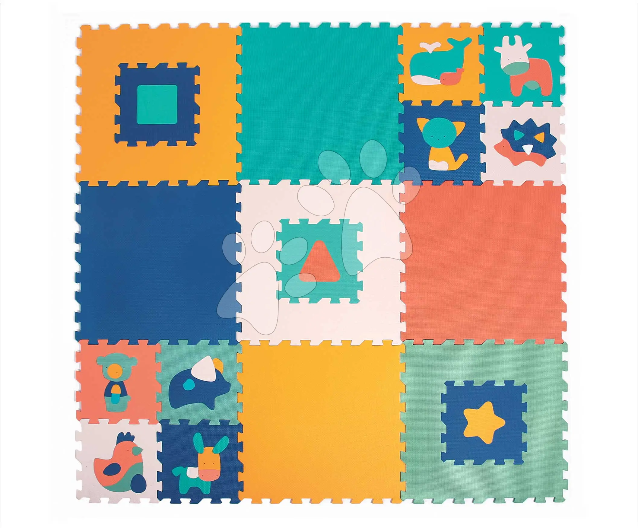 Ludi Puzzle pěnové 180x180cm Jumbo XXL