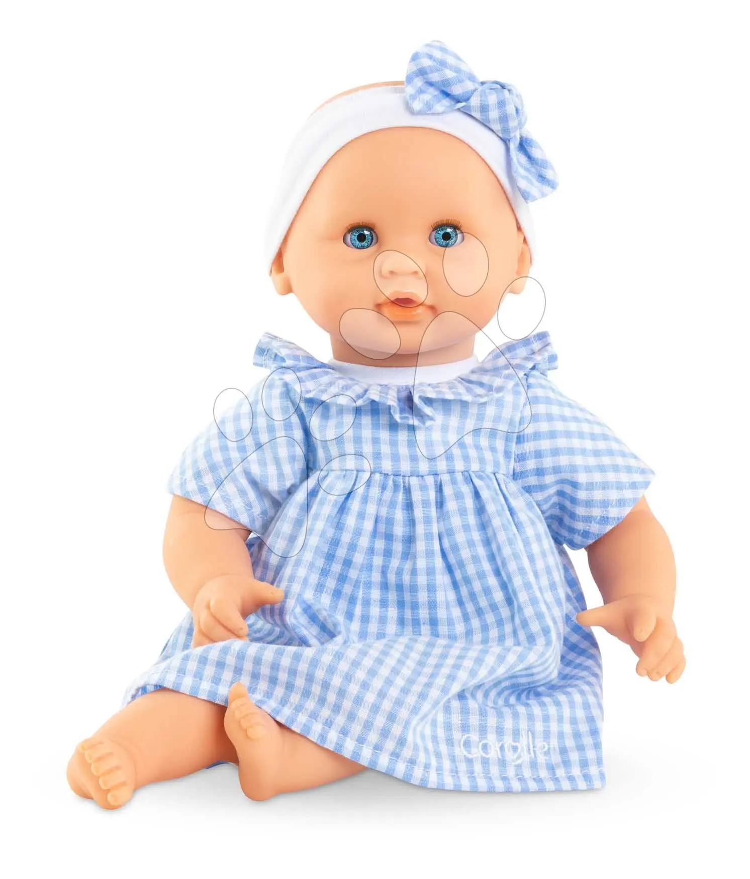 Bábika Bébé Calin Milly Mon Premier Poupon Corolle s modrými klipkajícími očima 30 cm od 18 měs