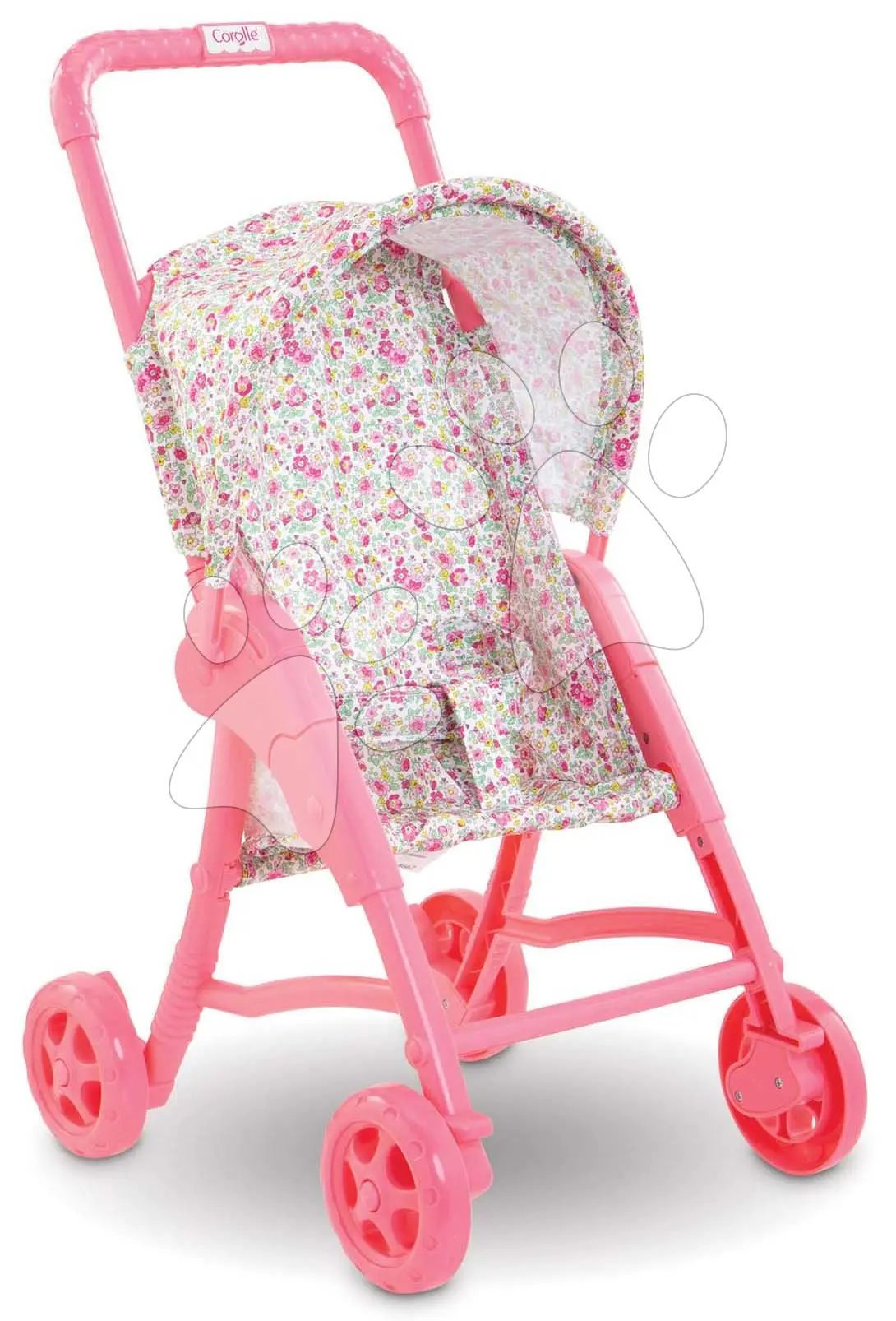 Športový kočárek se sklápěcí stříškou Stroller Floral Corolle pro panenku 30 cm od 18 měsíců