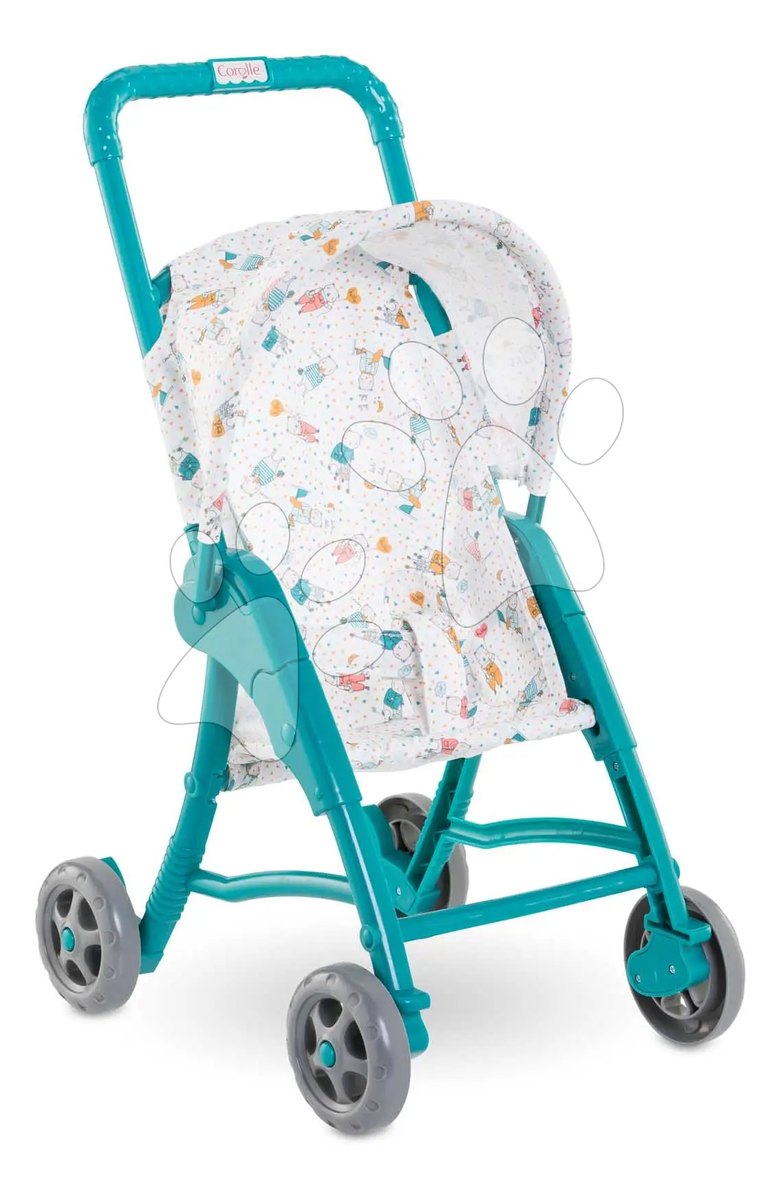 Kočárek pro panenky Mon Grand Poupon Corolle se skládací stříškou pro panenky 30 cm od 18 měs