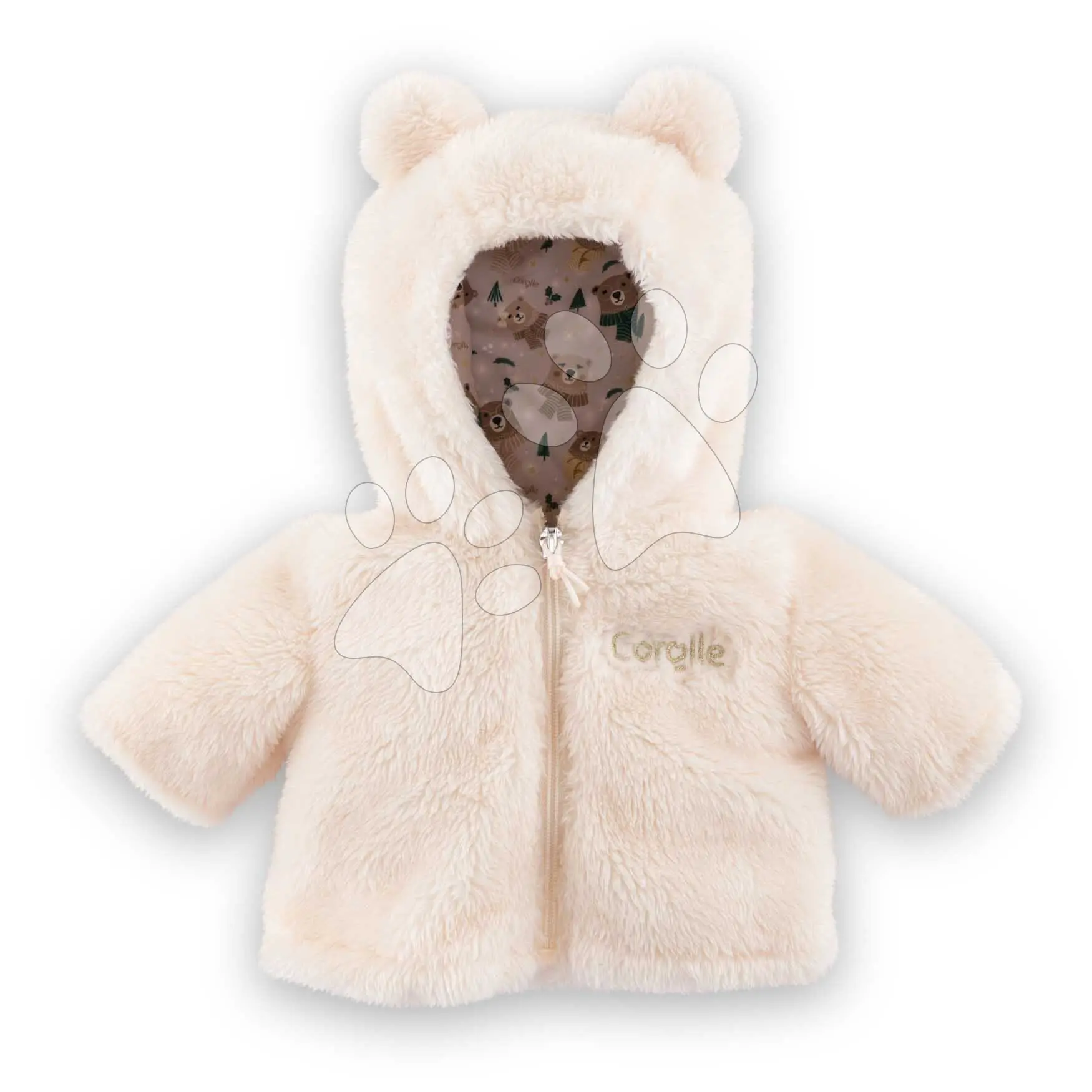 Kabát pro panenku Coat Enchanted Woods Mon Premier Poupon Corolle pro panenku 30 cm od 18 měsíců
