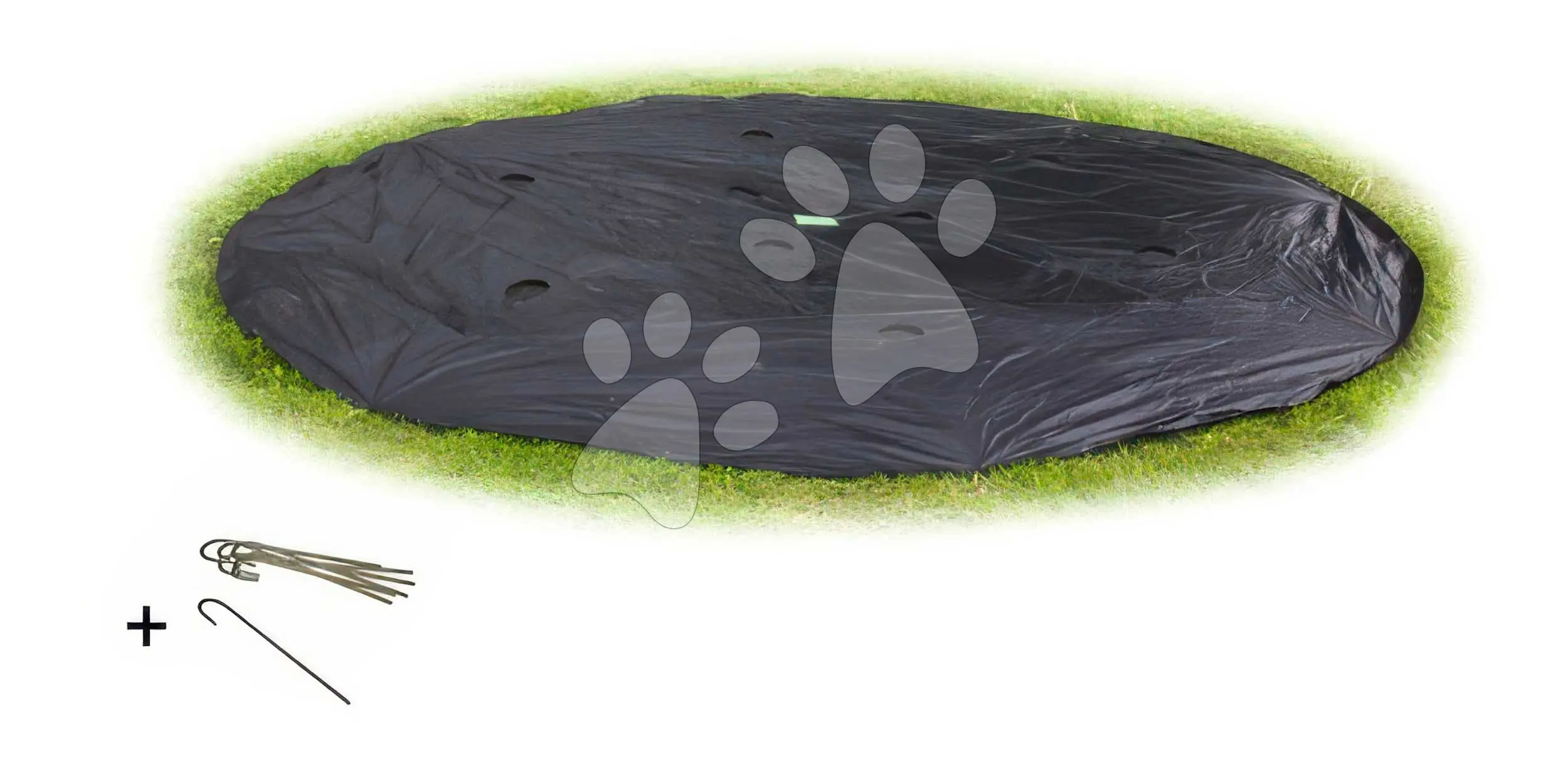 Krycí plachta Ground Level trampoline cover Exit Toys pro trampolíny o průměru 244 cm