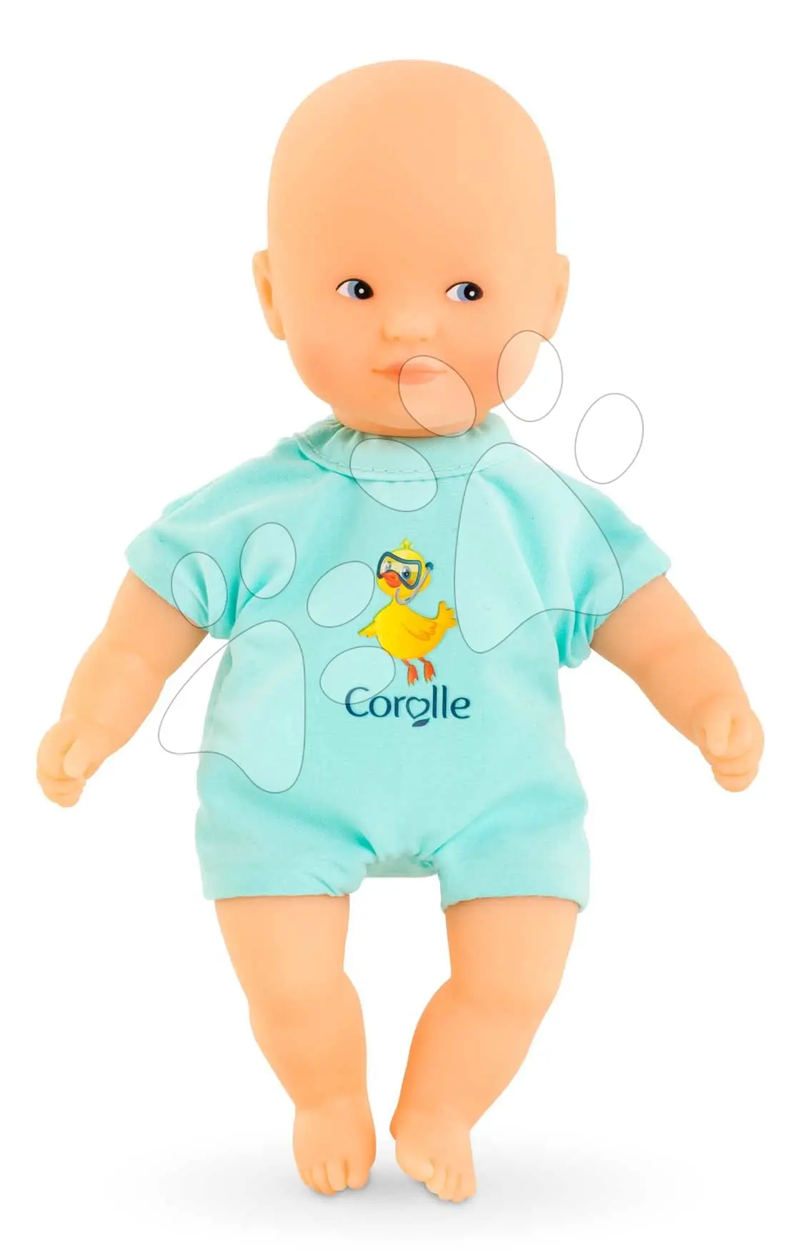 Panenka do vany Mini Bath Blue Mon Premier Poupon Corolle s modrýma očima 20 cm od 18 měsíců