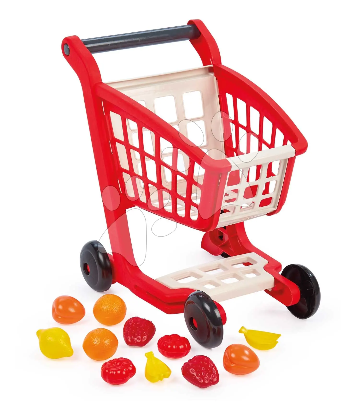 Écoiffier dětský nákupní vozík Bubble Cook 1225 růžovo-oranžový