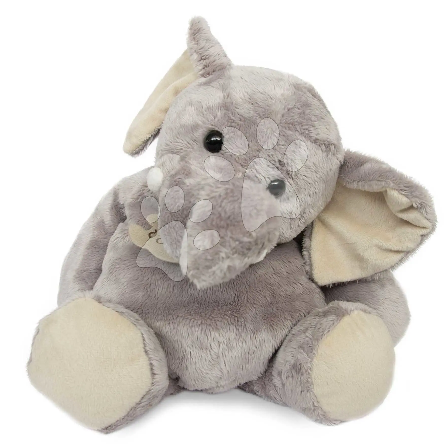 Plyšový slon Elephant Histoire d’ Ours v dárkovém balení šedý 38 cm od 0 měsíců