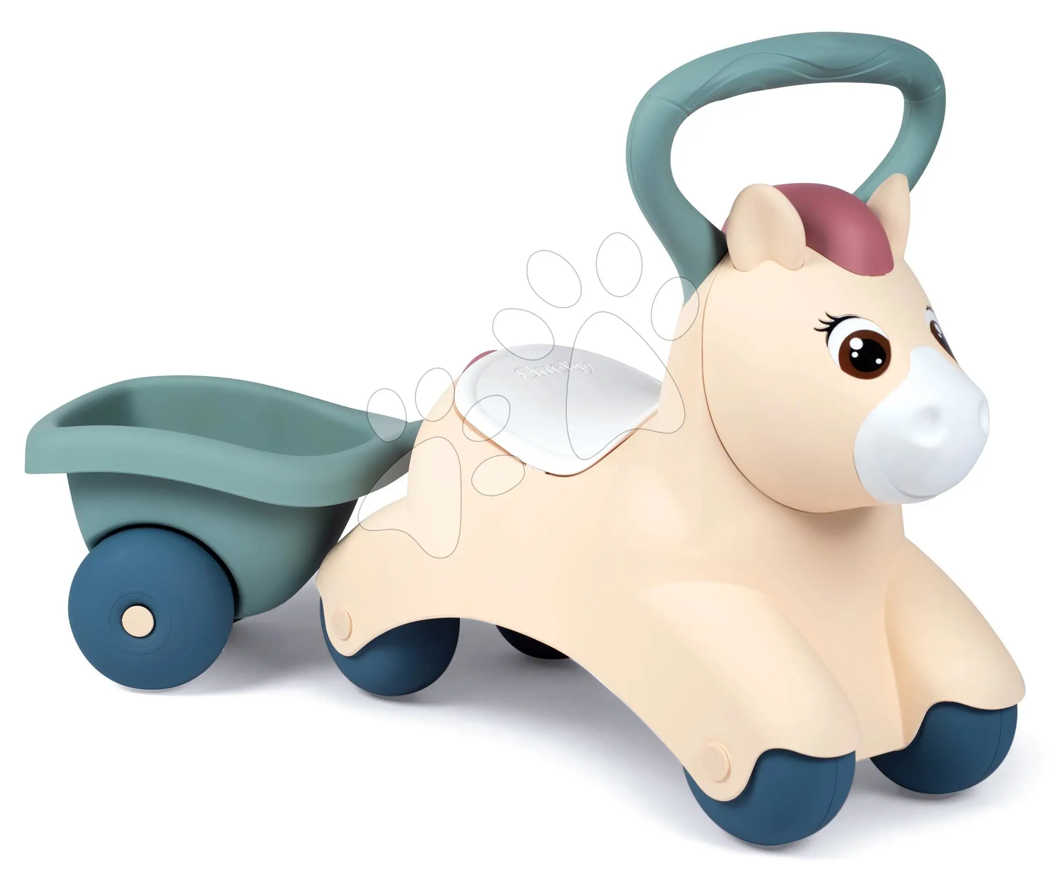 Smoby LS Odrážedlo Poník s vozíkem