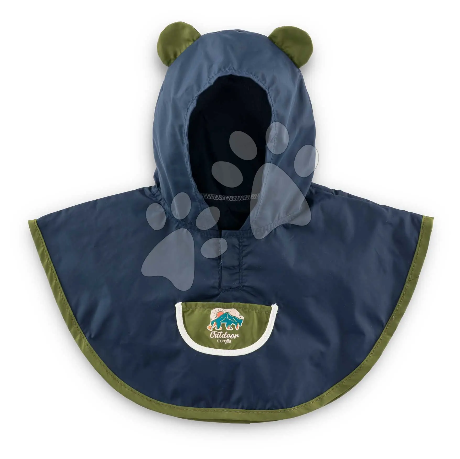 Pláštěnka pro panenku Rain Poncho Little Explorer Mon Grand Poupon Corolle pro panenku 36 cm od 24 měsíců