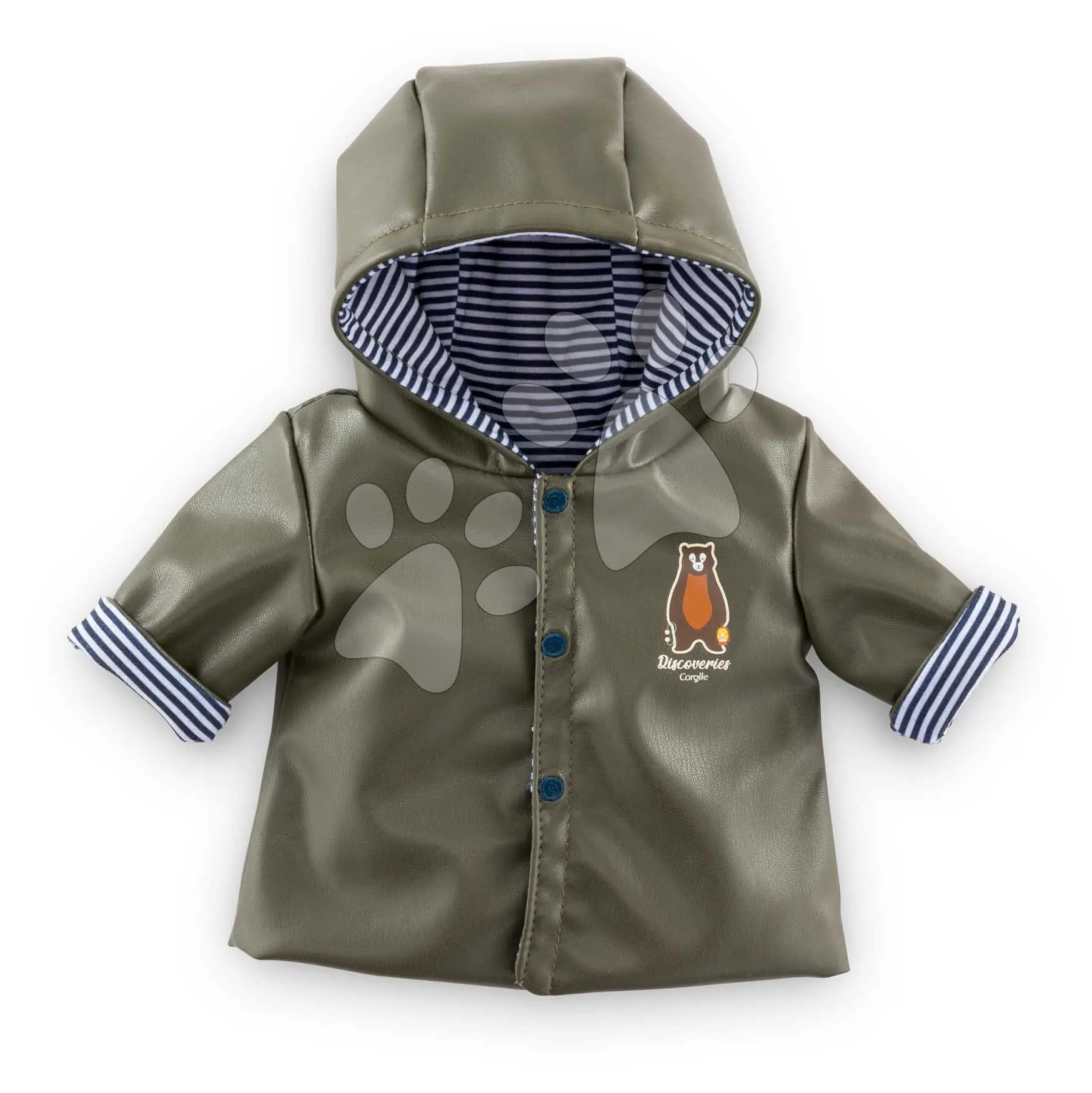 Pláštěnka pro panenku Reversible Rain Coat Little Explorer Mon Grand Poupon Corolle pro panenku 36 cm od 24 měsíců
