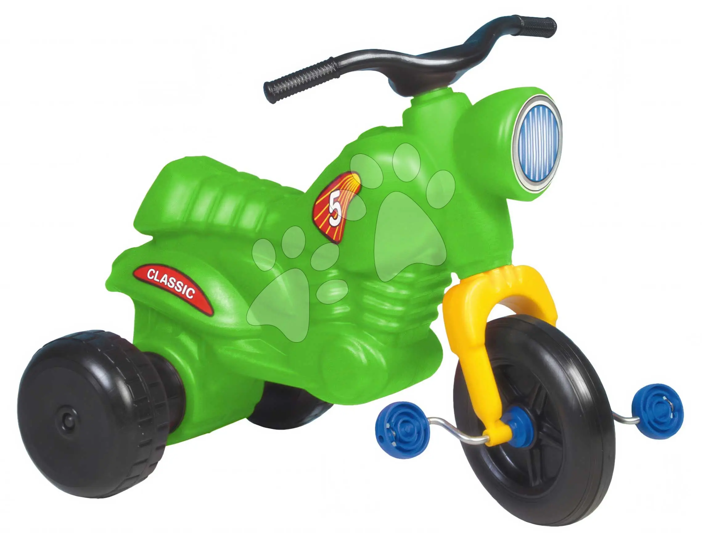 Odrážedlo s pedály Classic 5 Dohány zelené