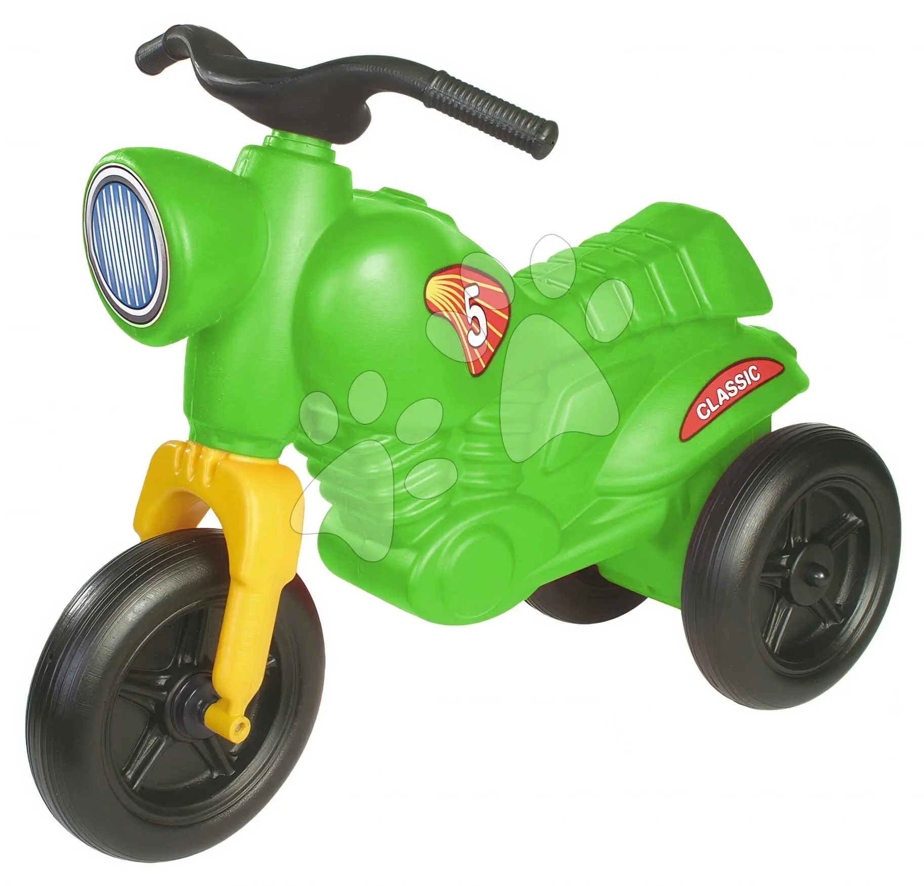 Odrážedlo Classic 5 Maxi Motorbike Dohány zelené