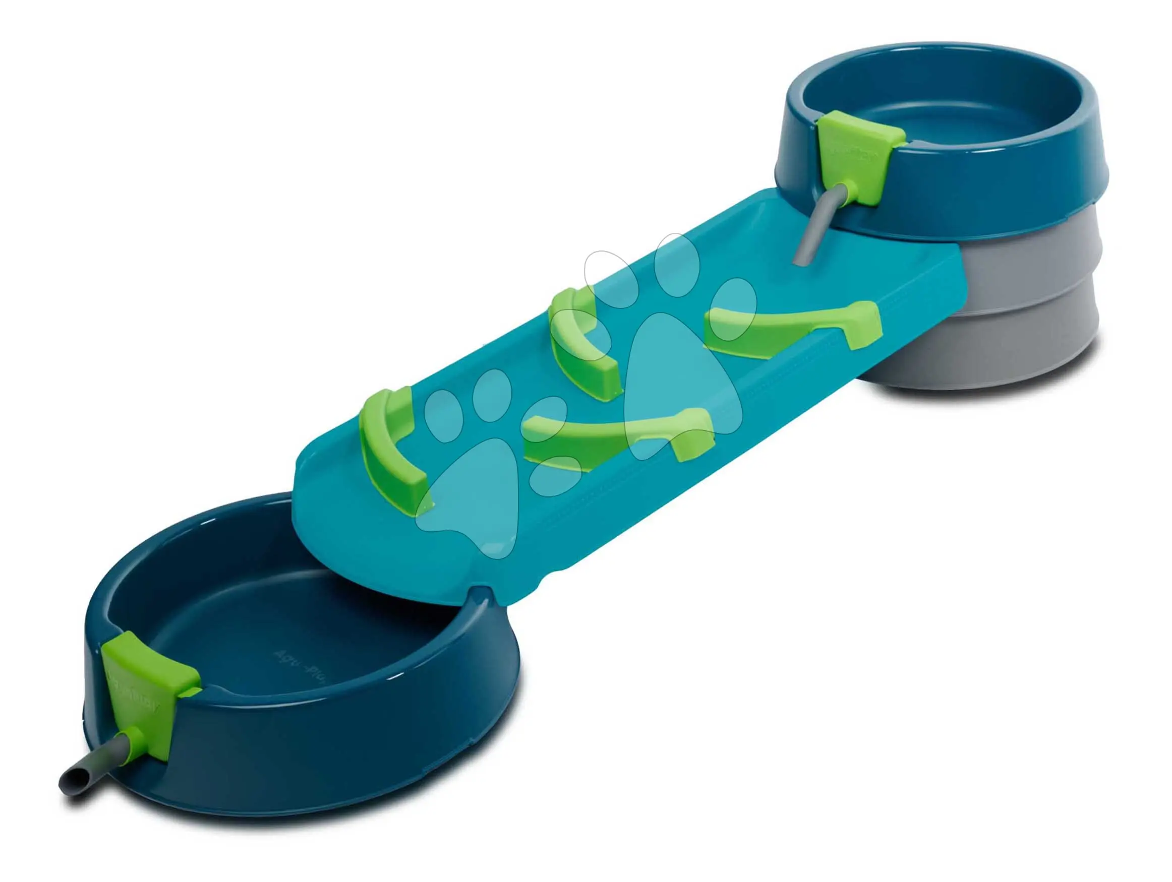 Vodní a bahenní dráha o délce 1,35 m Mudway Run AquaPlay se stavidly a regulátorem průtoku s UV filtrem
