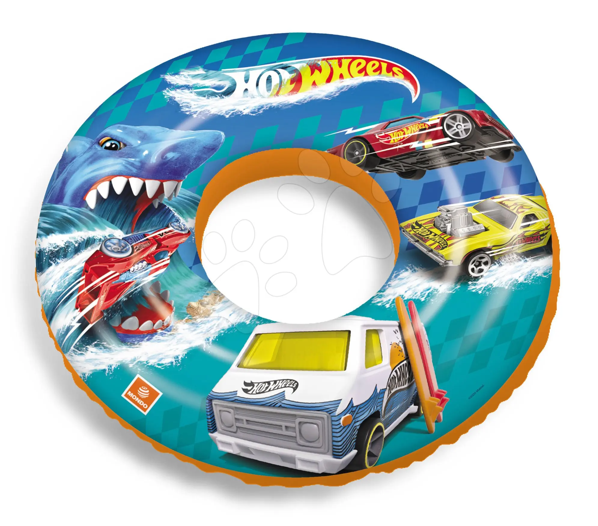 Mondo Nafukovací kruh s potiskem Hot Wheels 50 cm