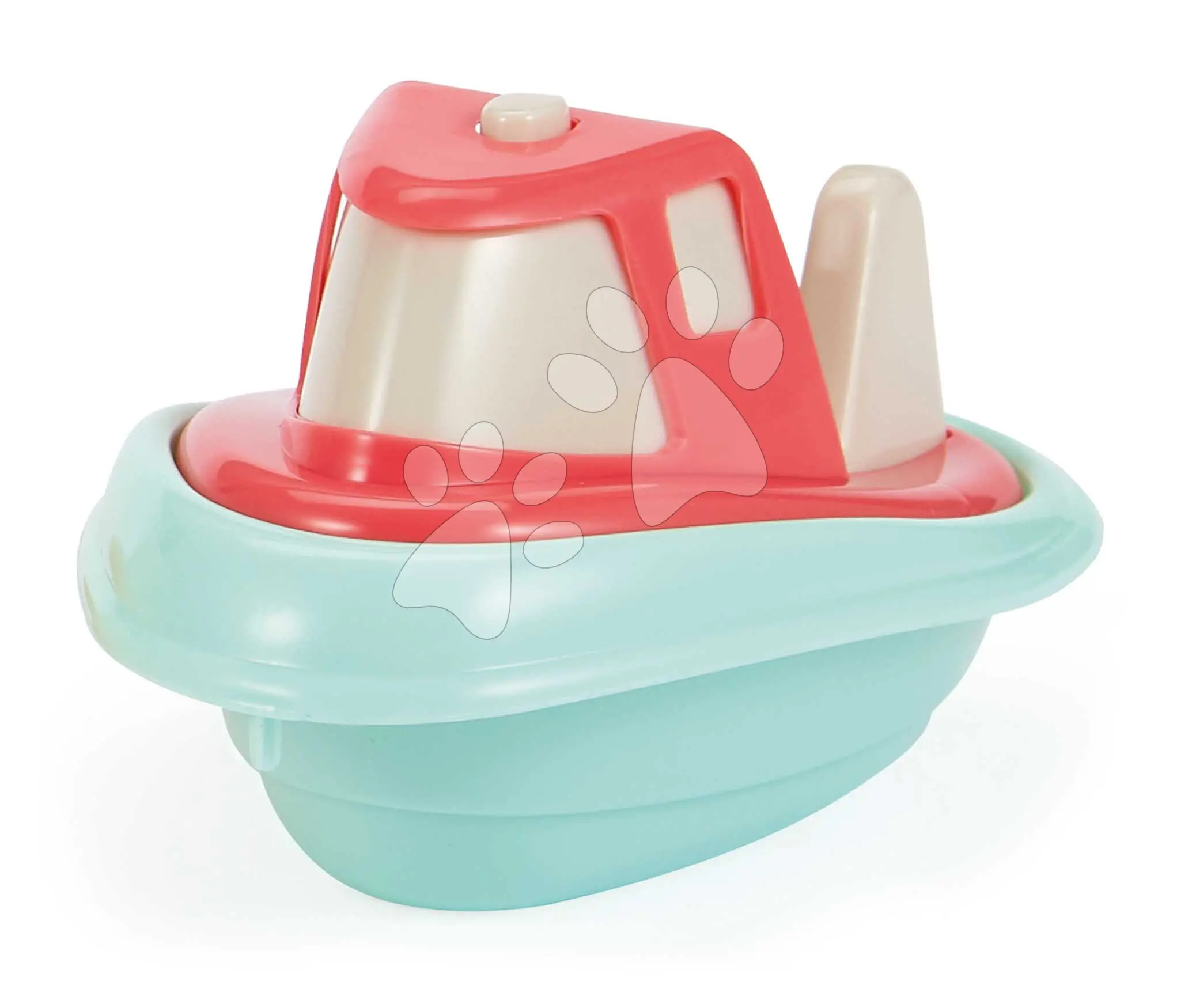 Člun Boat Écoiffier délka 13 cm červený od 18 měsíců