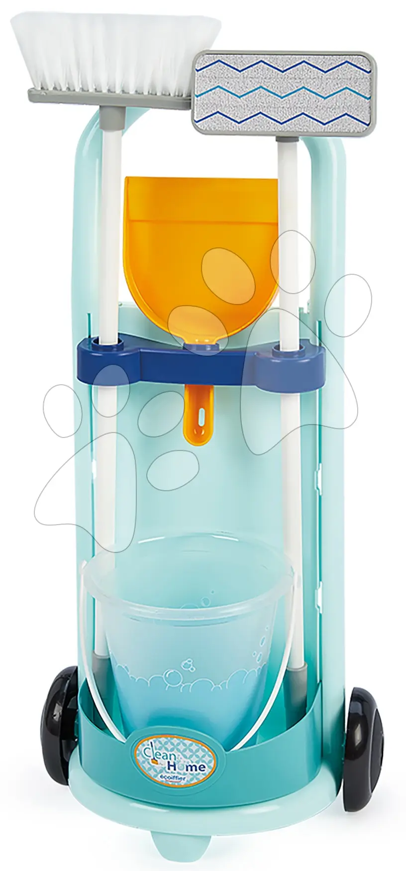 Úklidový vozík s mopem Clean Home Trolley Écoifier se 4 doplňky