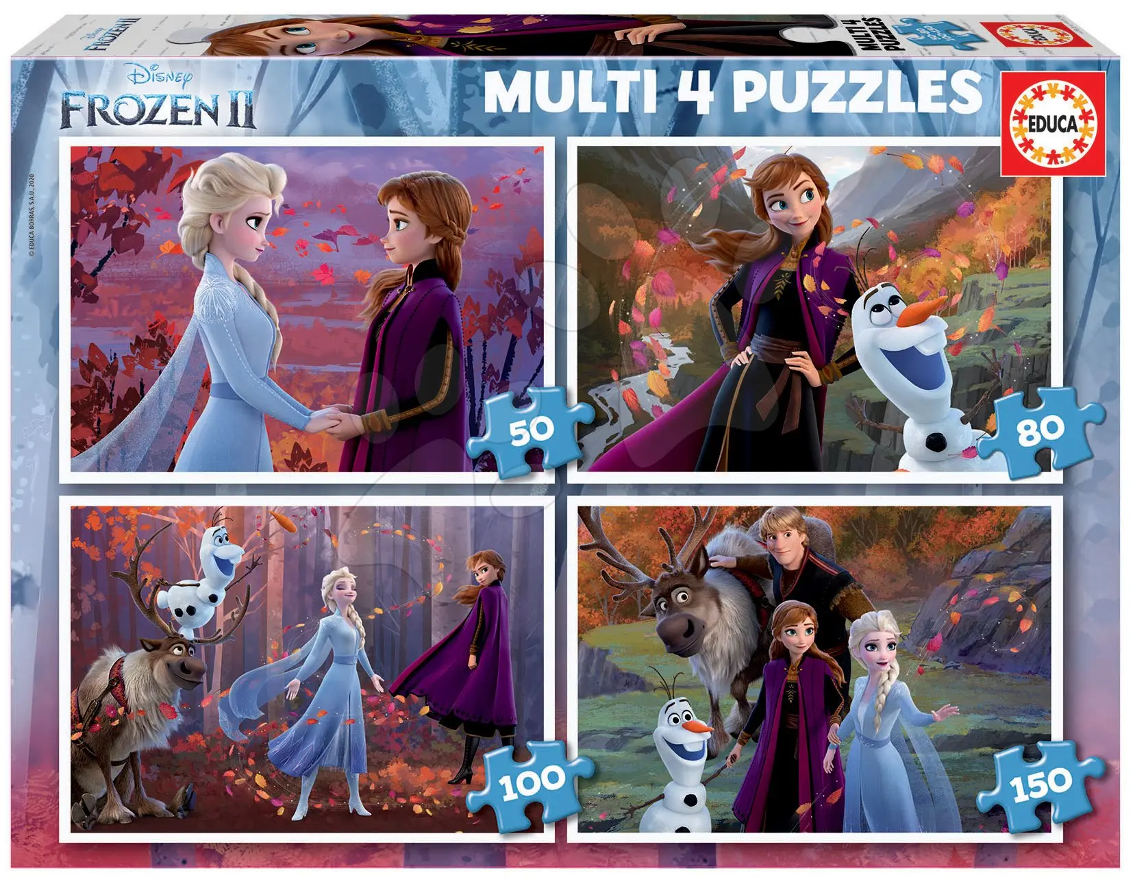 Ledové království 2 - puzzle z kategorie Disney
