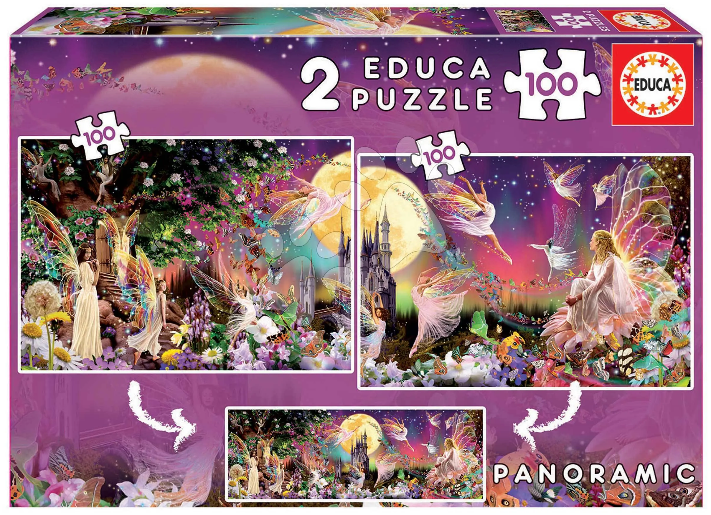 Pohádkové víly - puzzle z kategorie 60 – 300 dielikov