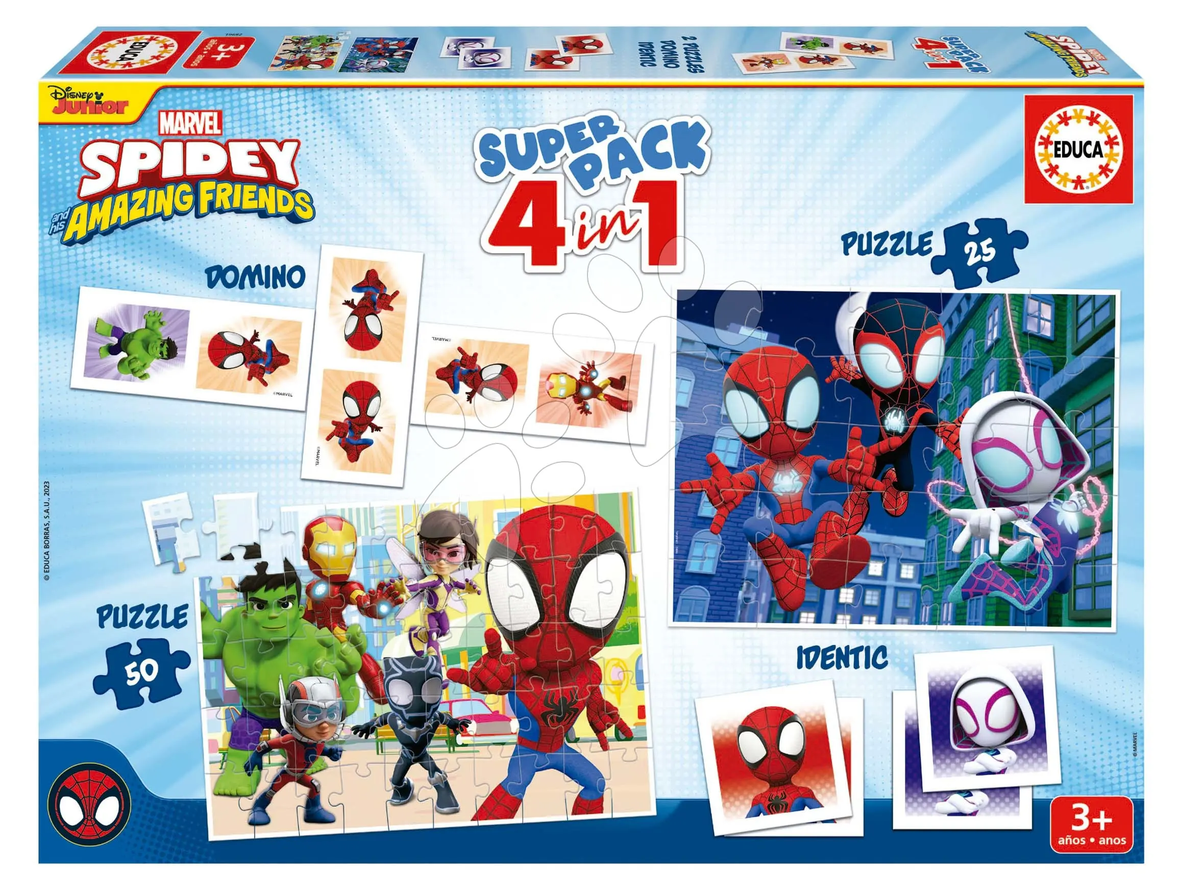 Soubor her Spidey a jeho úžasní přátelé 4v1 - hra z kategorie Ostatné