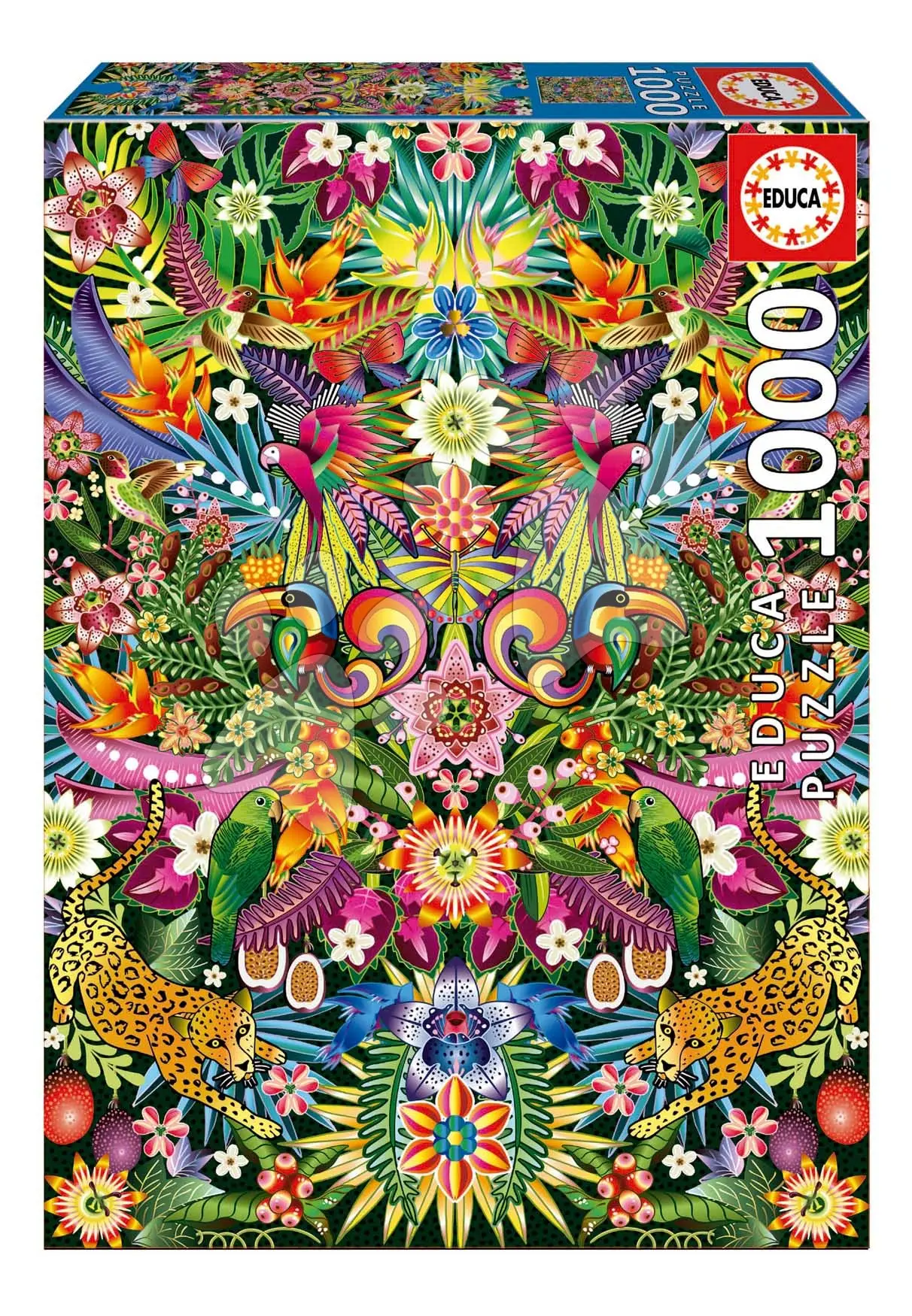 Puzzle Tucans Educa 1000 dílků a Fix lepidlo