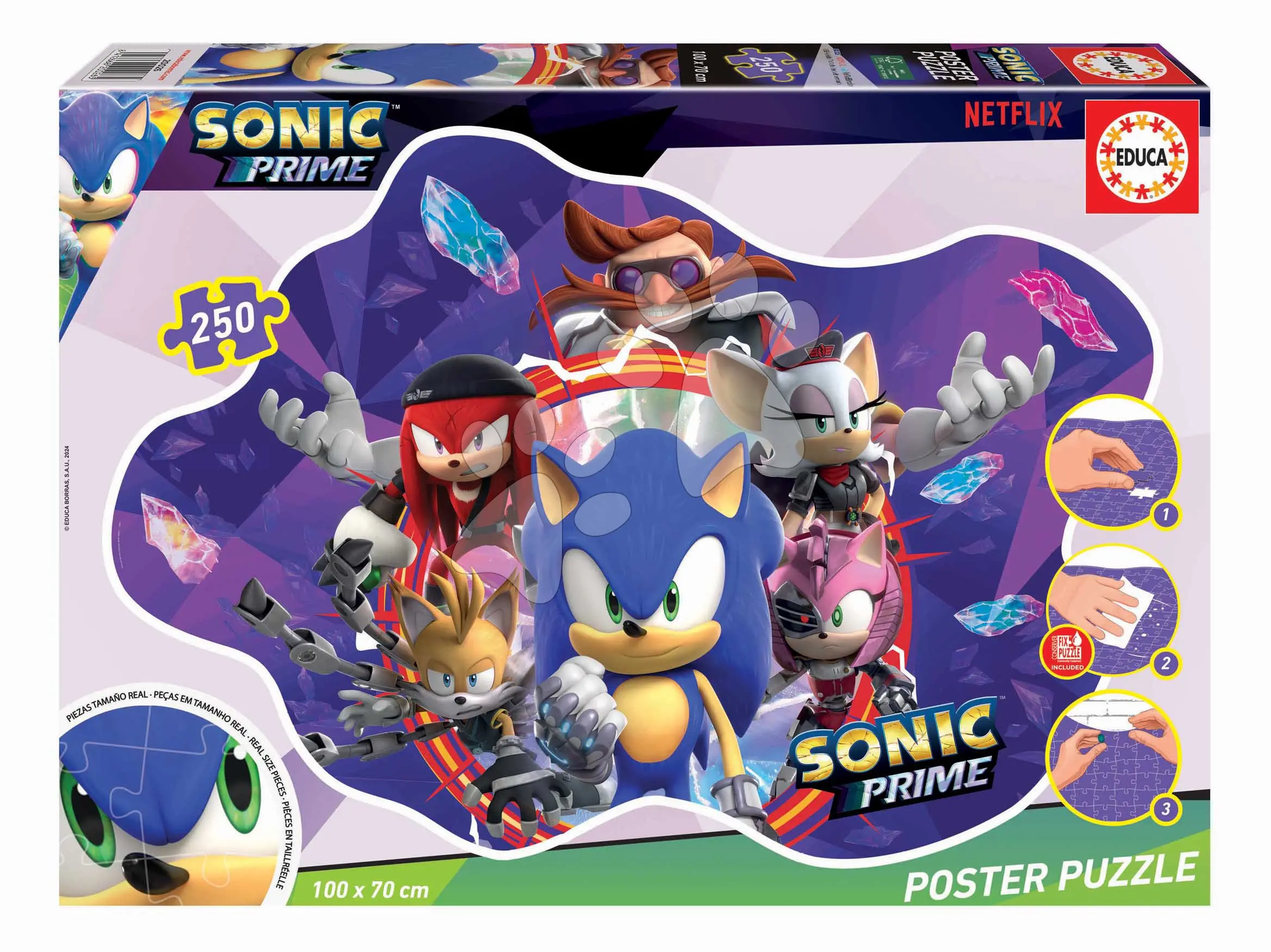 Poster puzzle Sonic/250 dílků