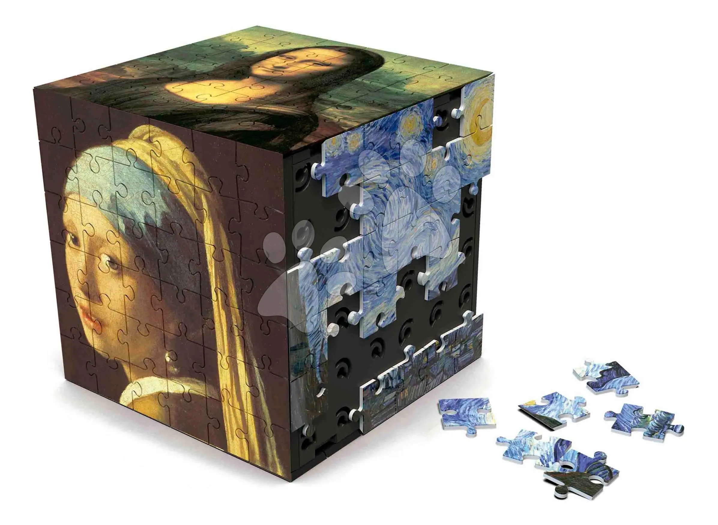 Puzzle umělecké 3D Cube Art Educa 216 dílků od 8 let