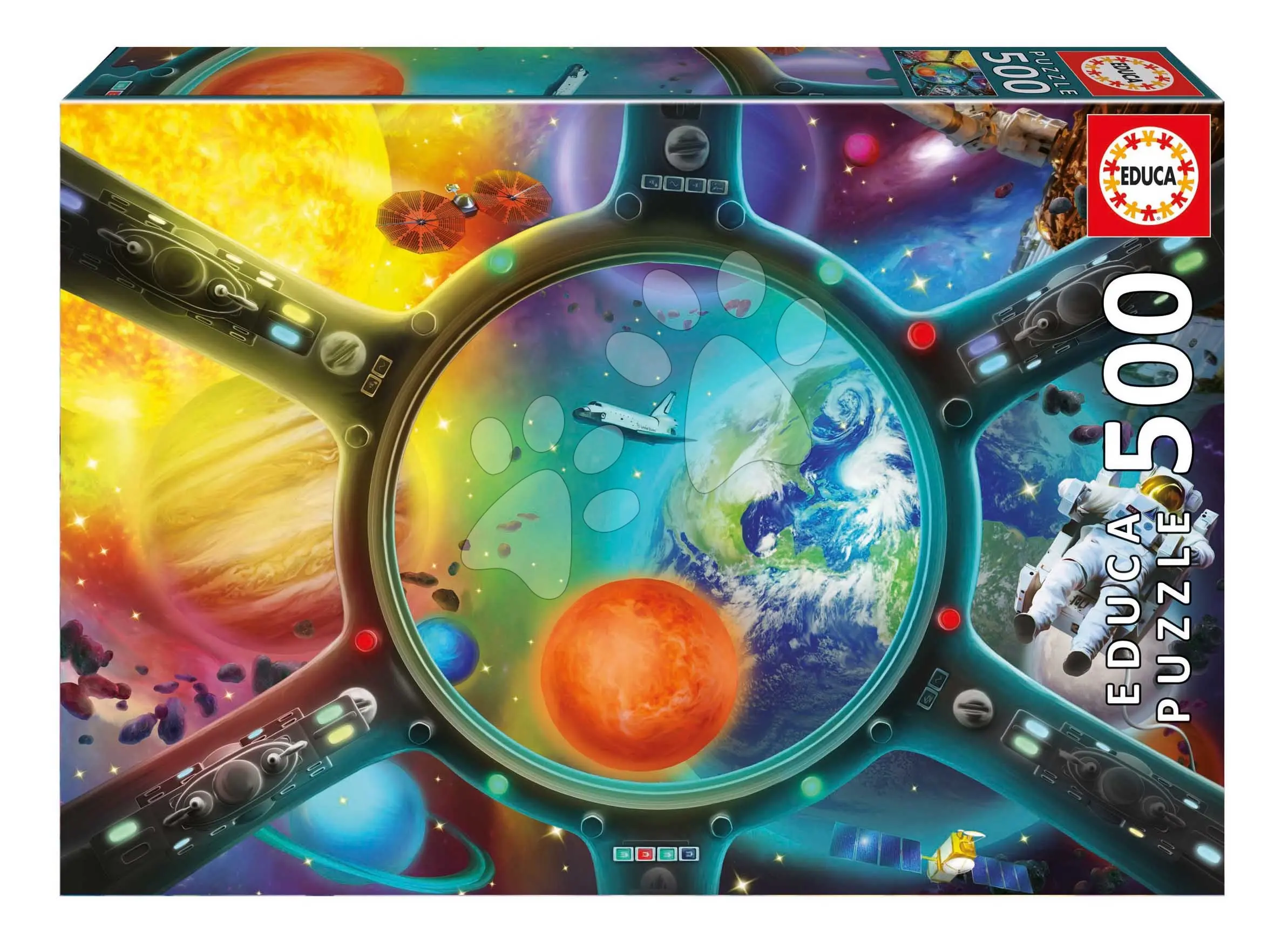 Puzzle Space Walk Educa 500 dílků a Fix lepidlo