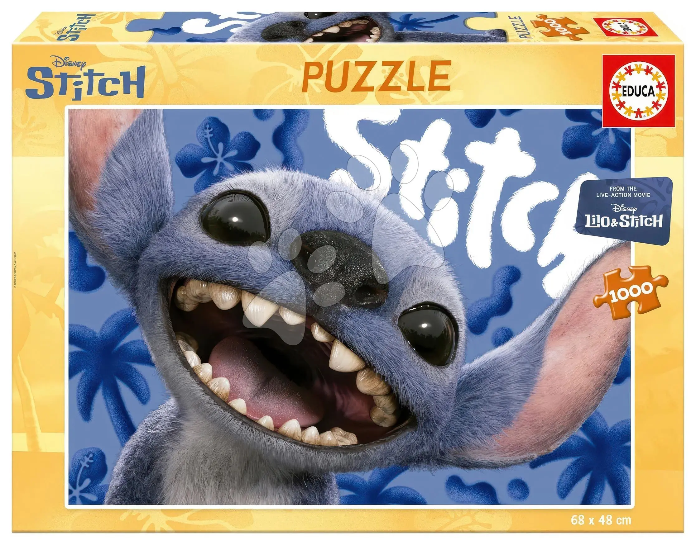 Puzzle Lilo & Stitch Live Action Disney Educa 1000 dílků a Fix lepidlo