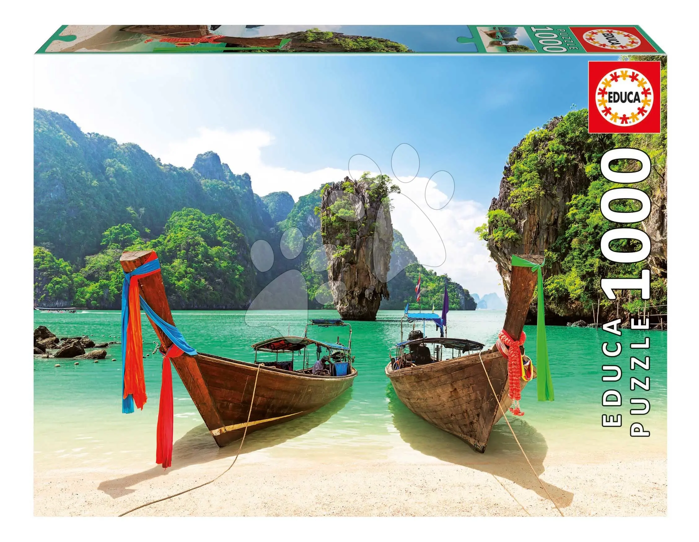 Puzzle James Bond Island Thailand Educa 1000 dílků a Fix lepidlo