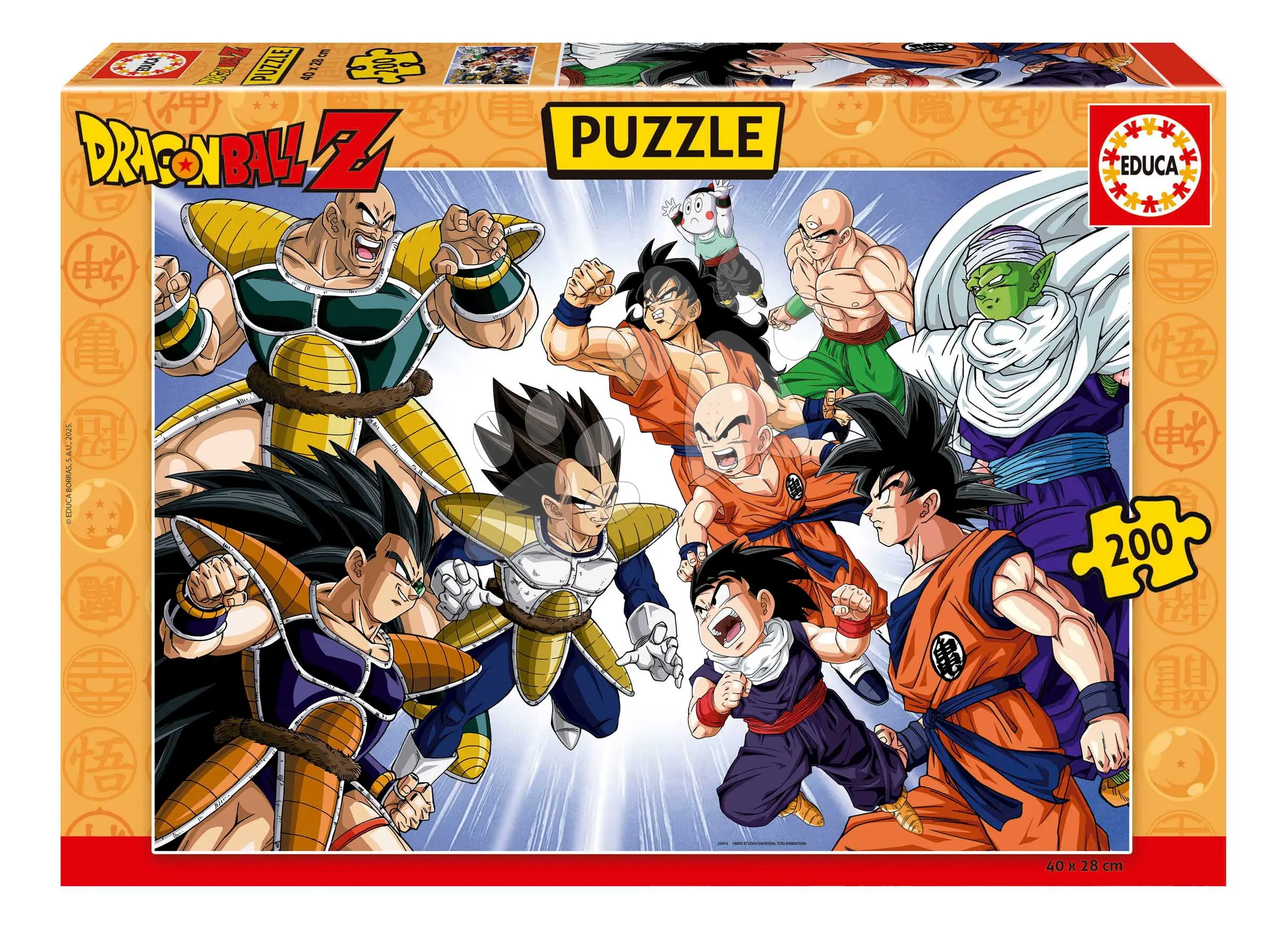 Puzzle Dragon Ball DBZ Educa 200 dílků od 6 let